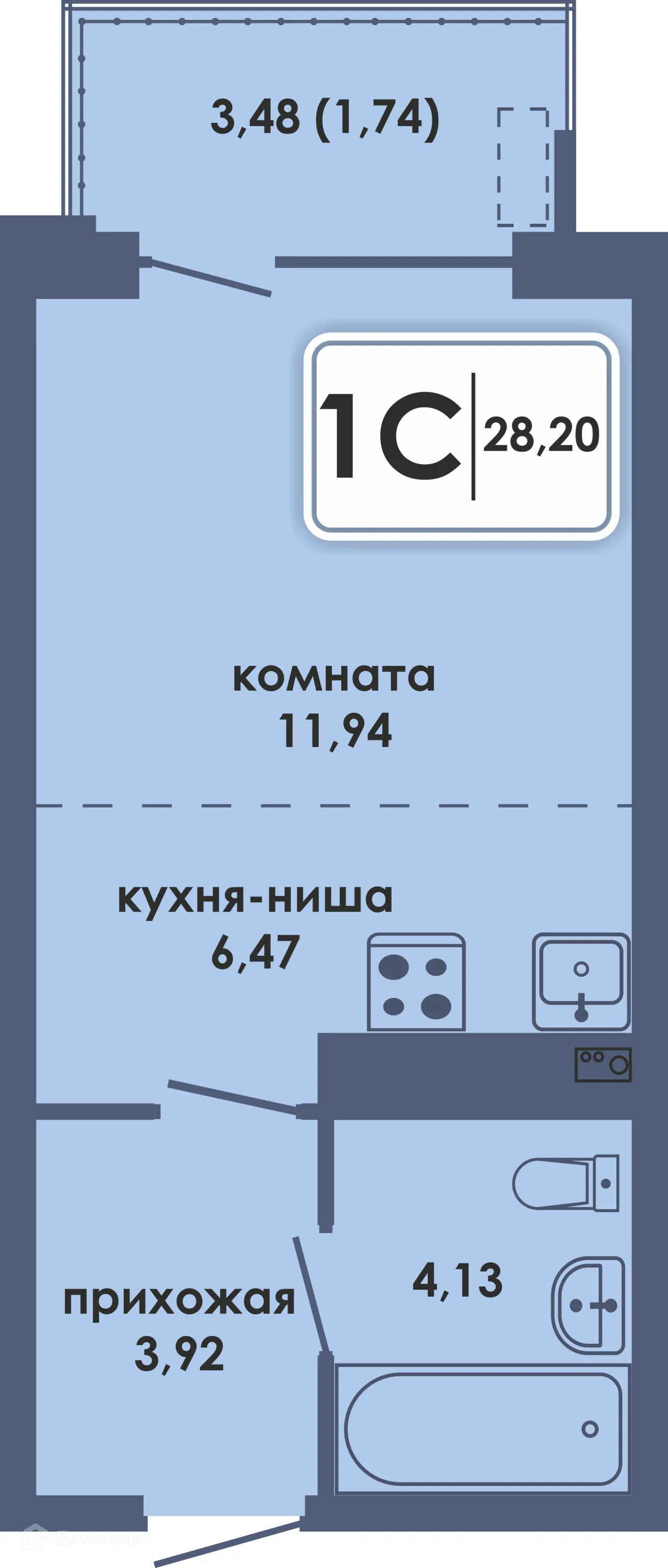 Фото квартиры в ЖК Аксиома
