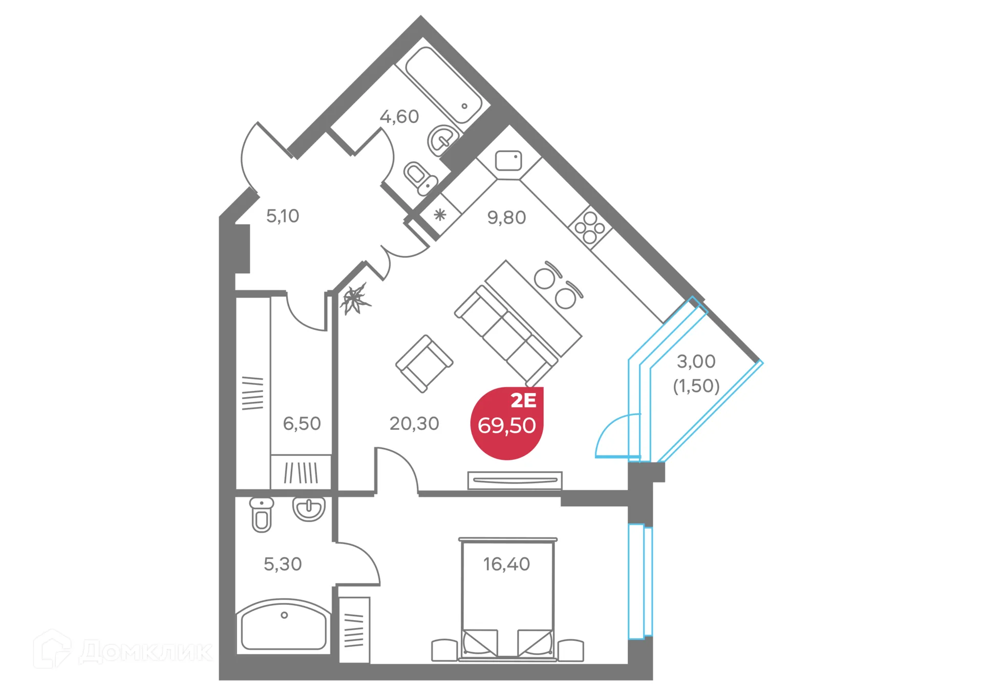 Фото квартиры в ЖК КАМА