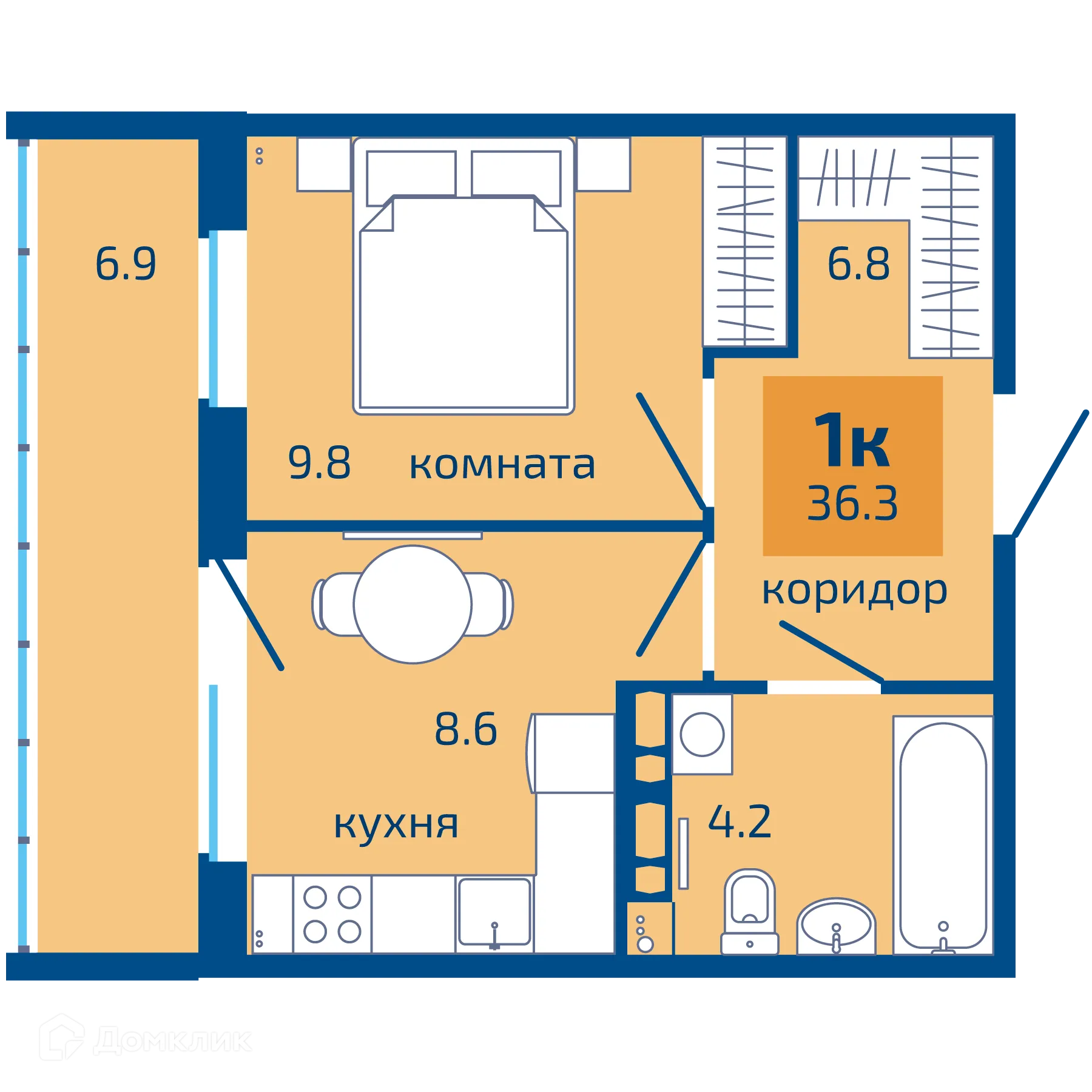 Фото квартиры в ЖК Патриот