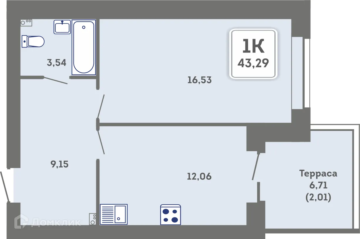 Фото квартиры в ЖК Романтик