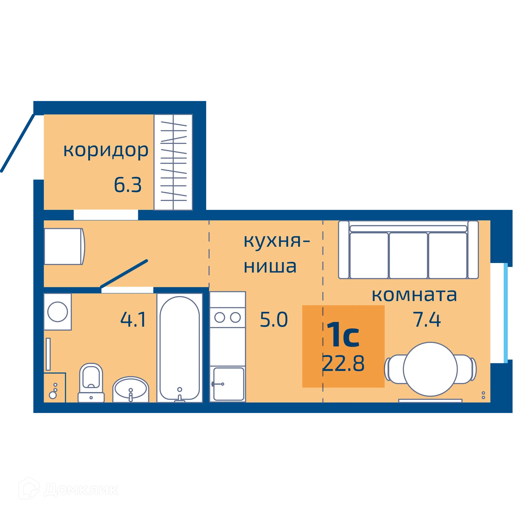 Фото квартиры в ЖК Патриот