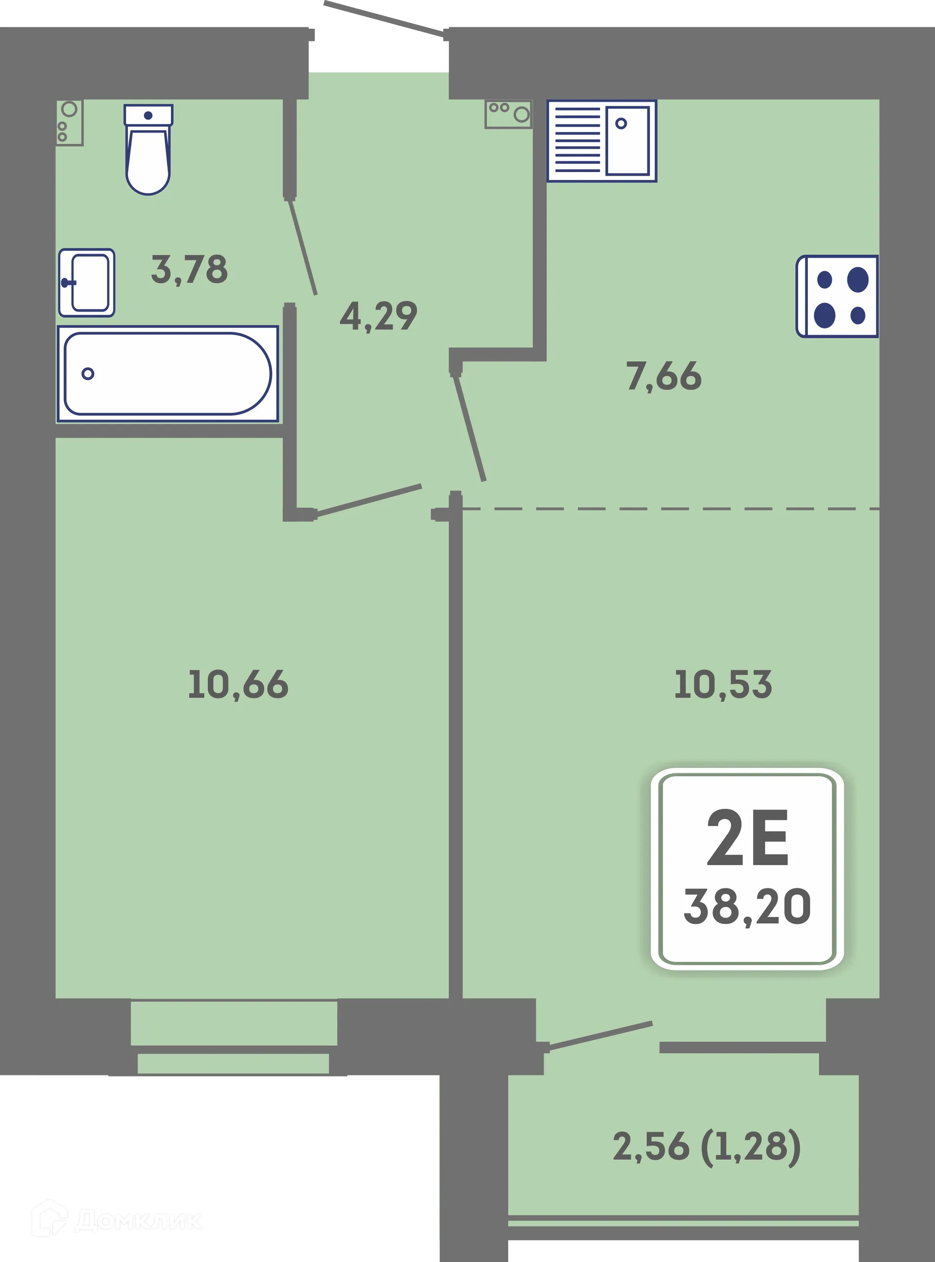 Фото квартиры в ЖК Романтик