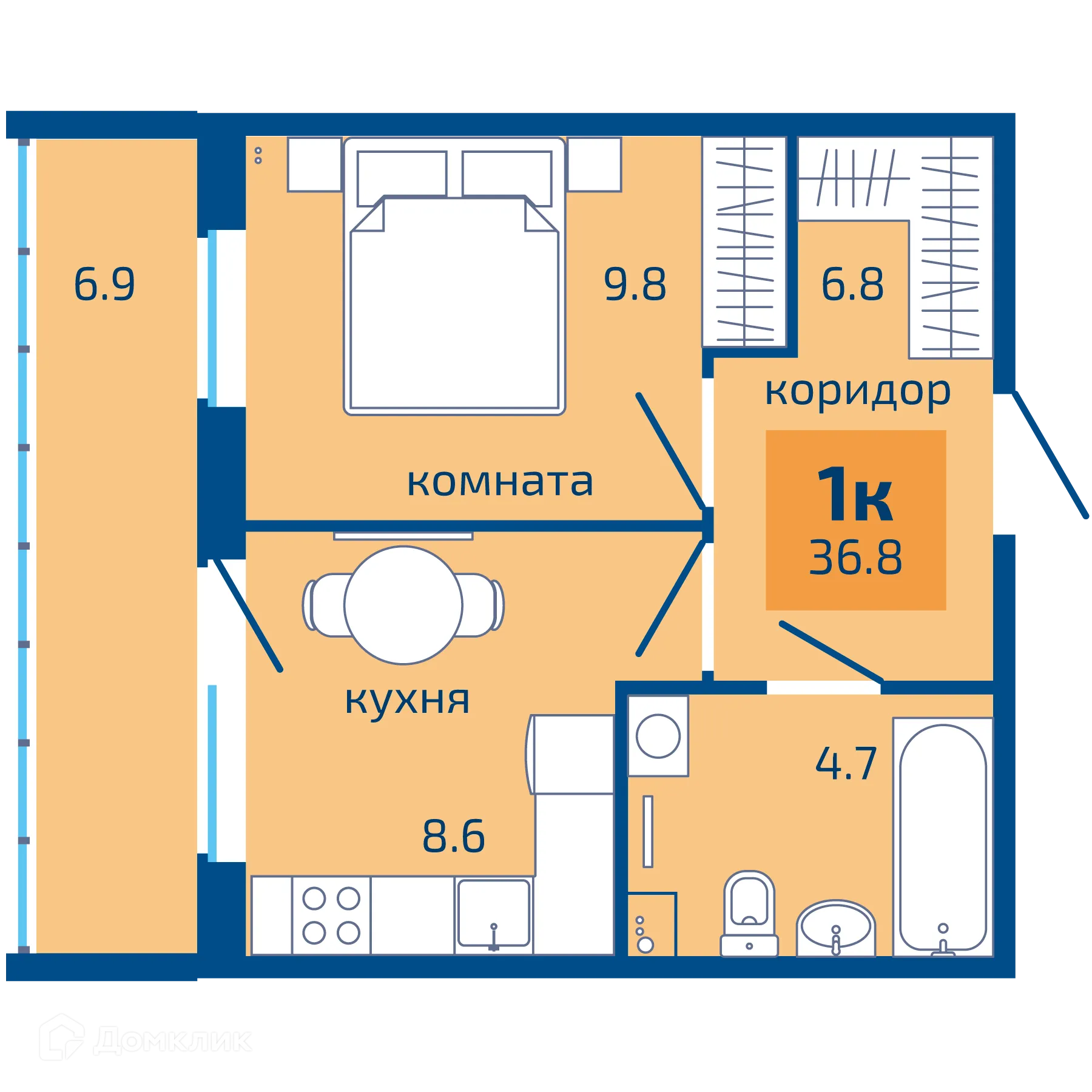 Фото квартиры в ЖК Патриот