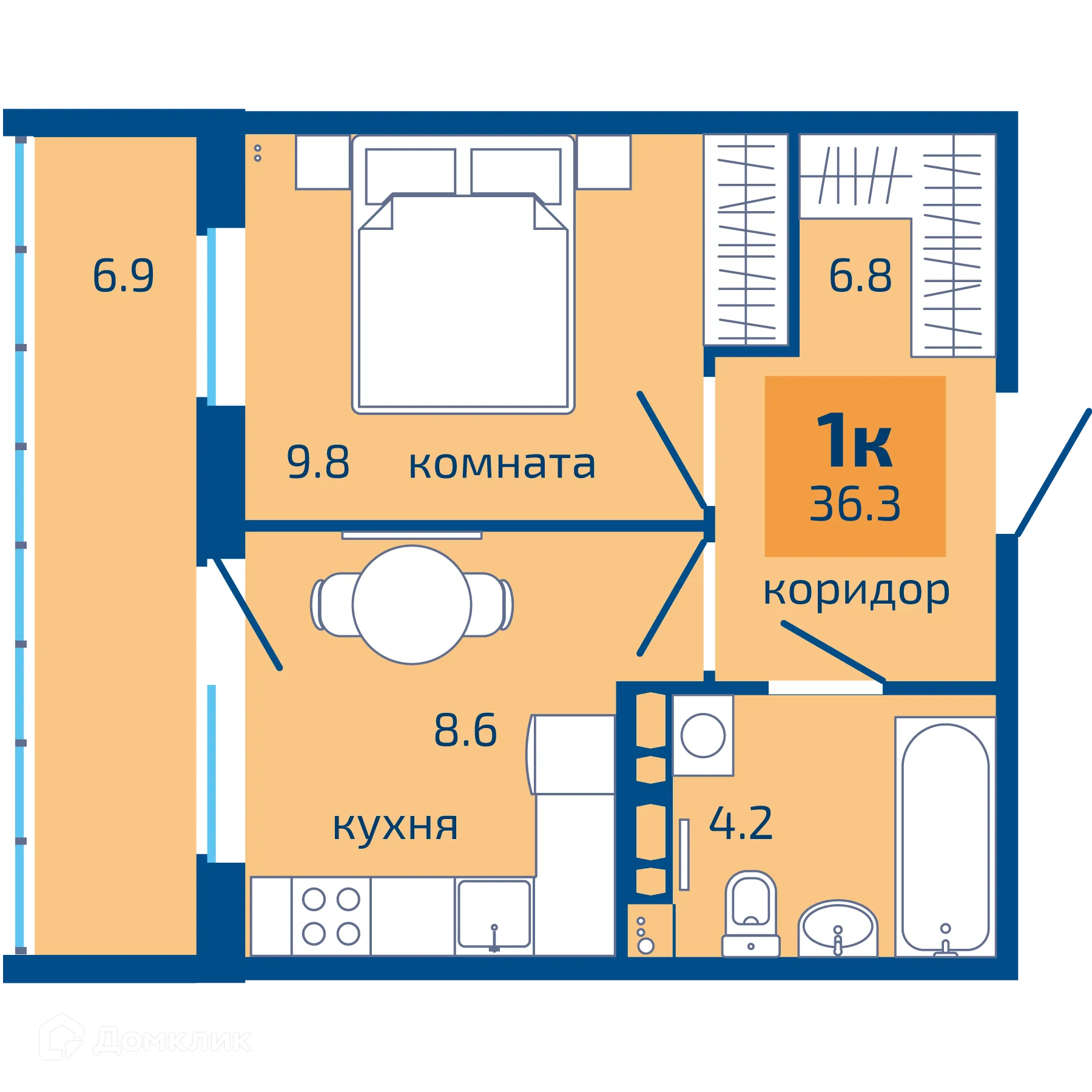 Фото квартиры в ЖК Патриот