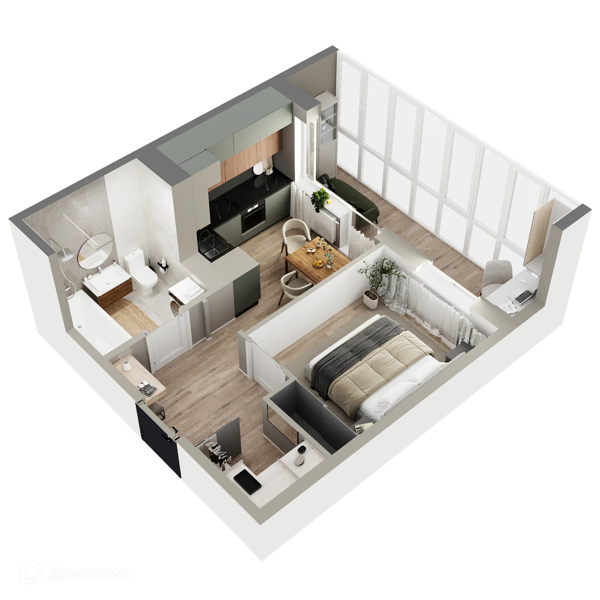 Фото квартиры в ЖК Патриот