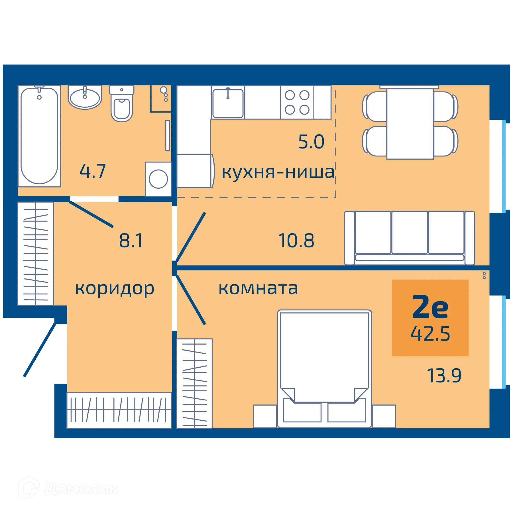 Фото квартиры в ЖК Патриот