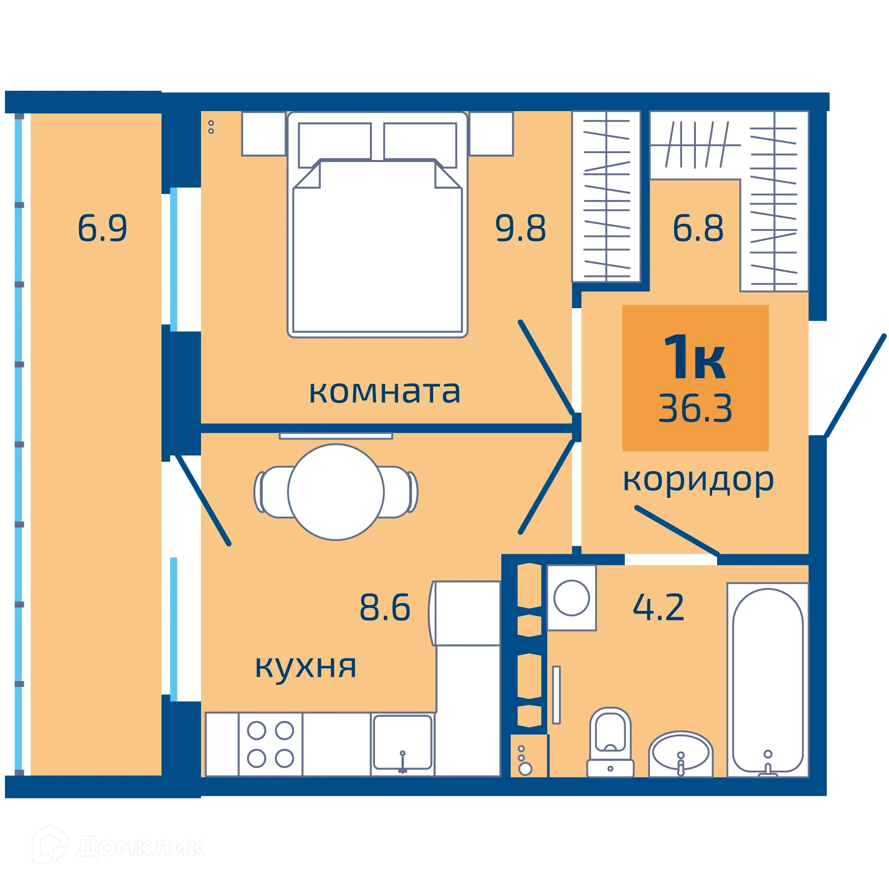 Фото квартиры в ЖК Патриот