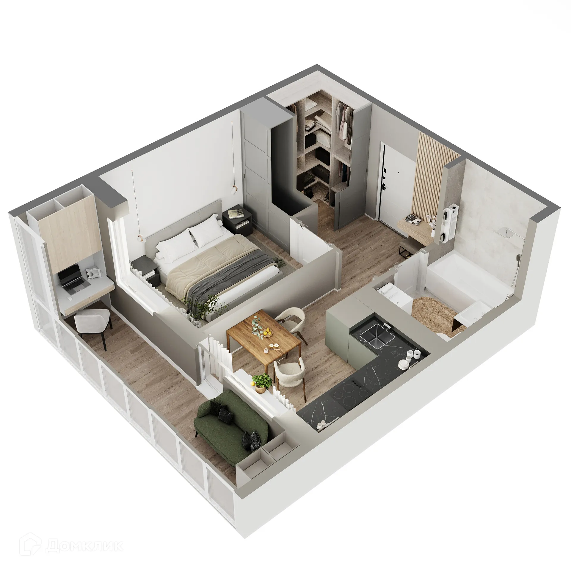 Фото квартиры в ЖК Патриот