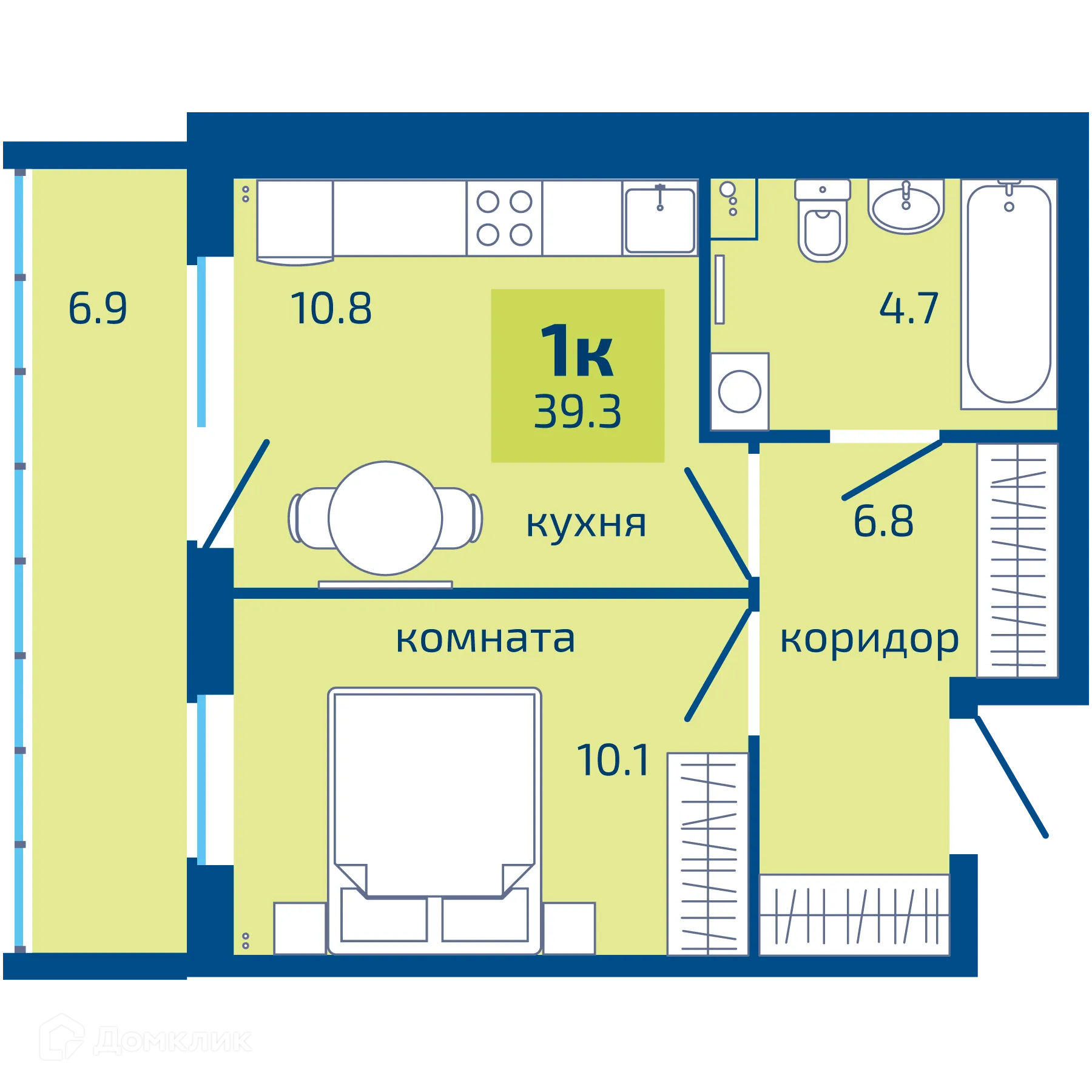 Фото квартиры в ЖК Патриот