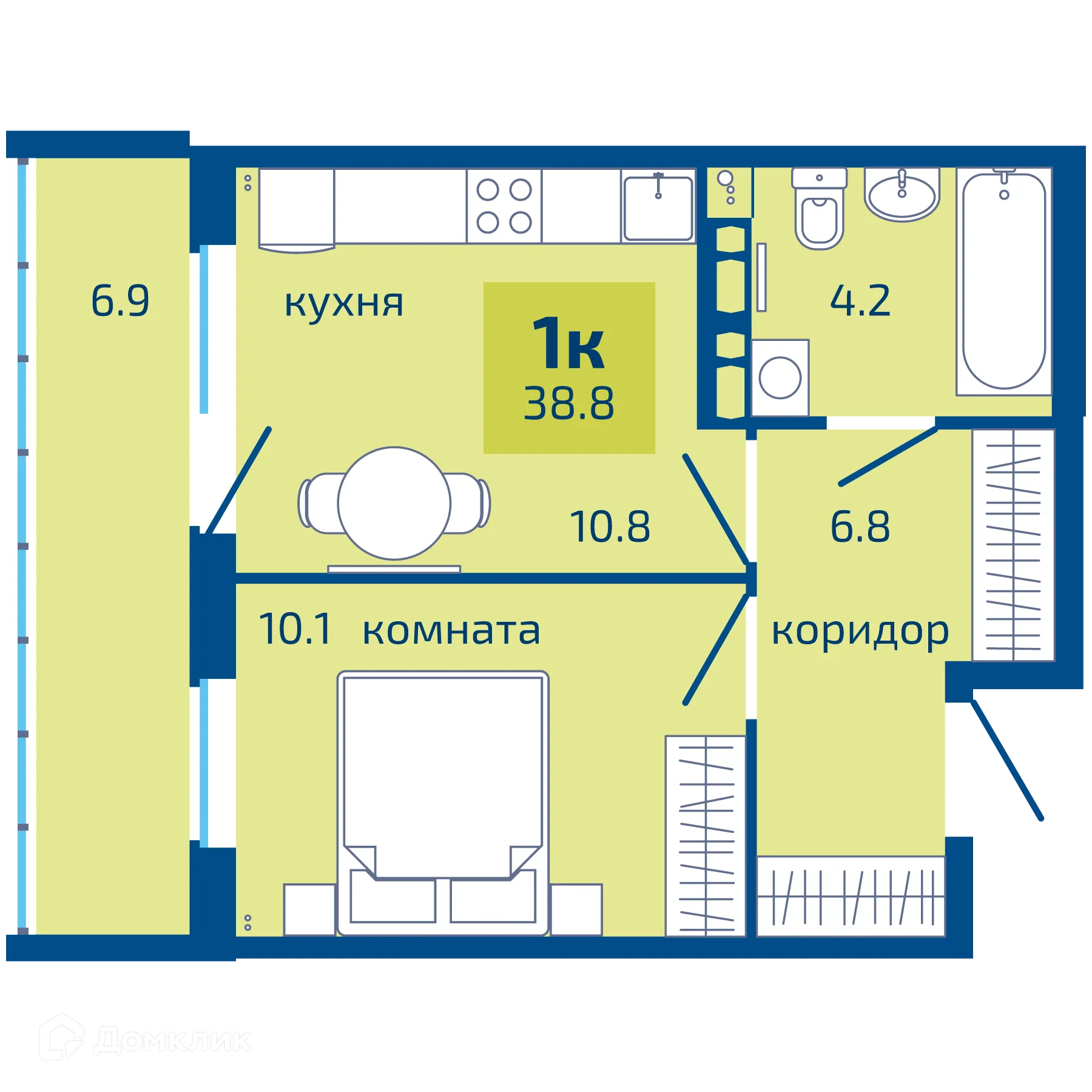 Фото квартиры в ЖК Патриот