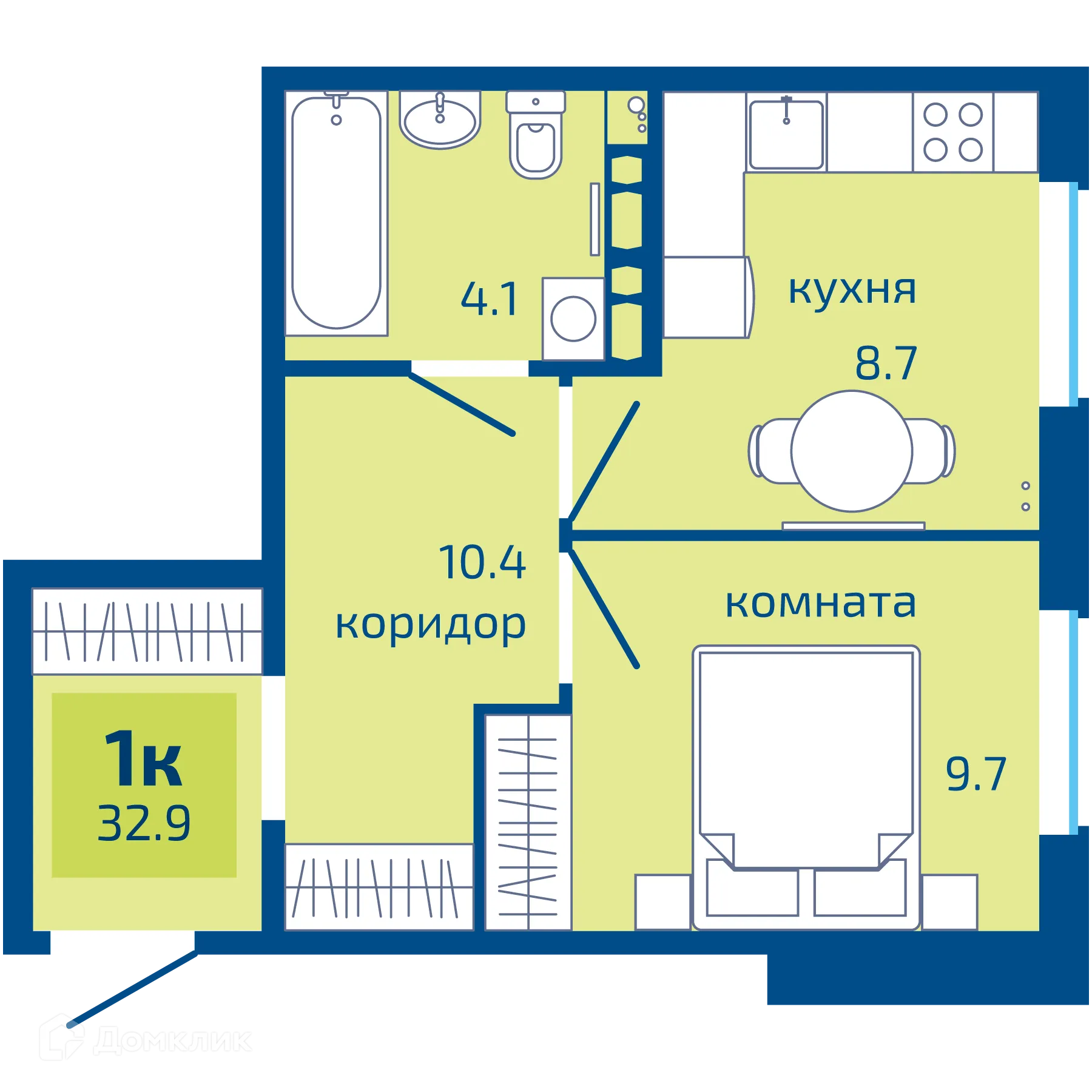 Фото квартиры в ЖК Патриот