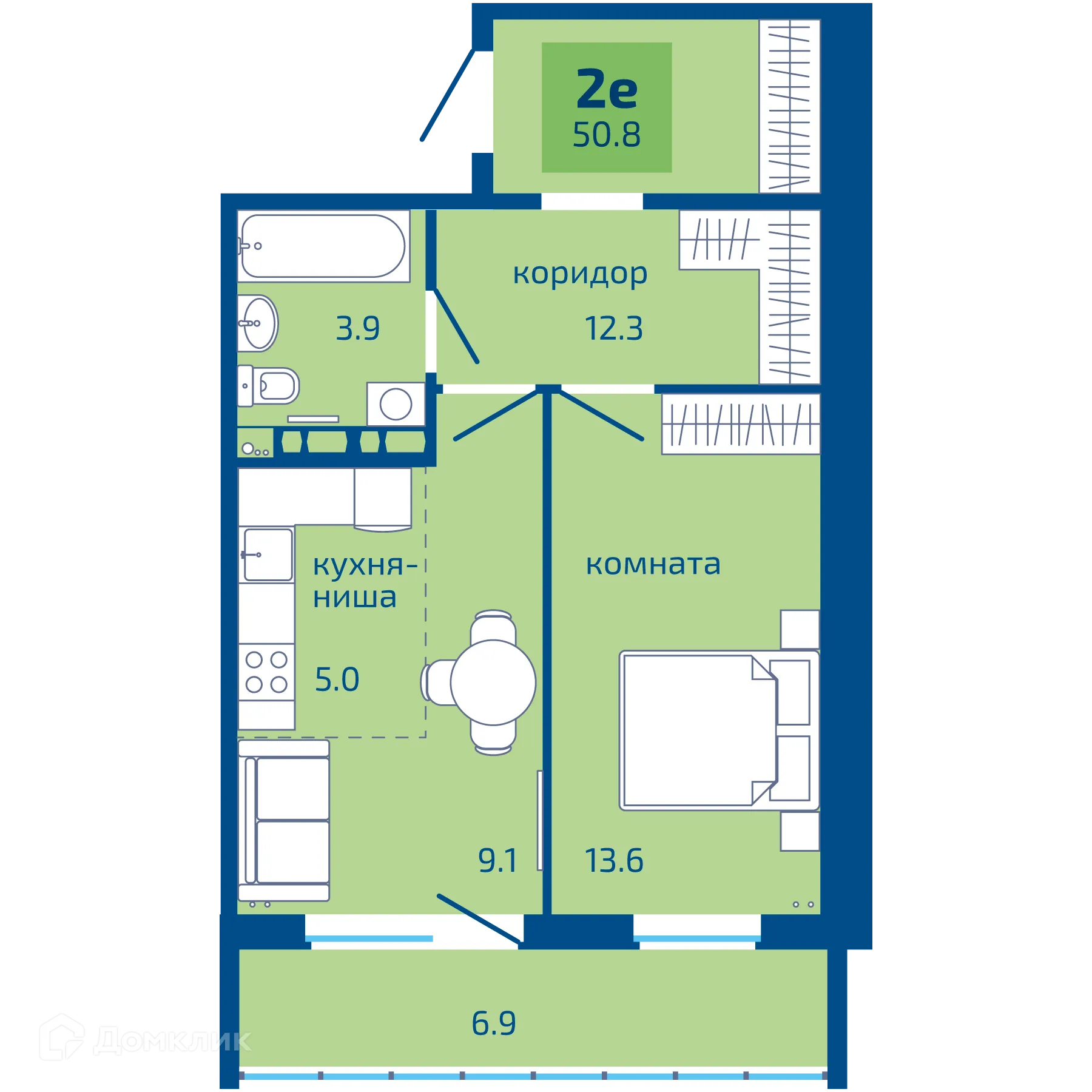 Фото квартиры в ЖК Патриот