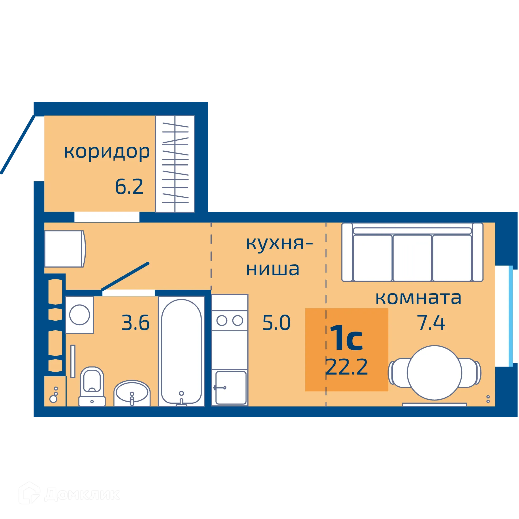 Фото квартиры в ЖК Патриот