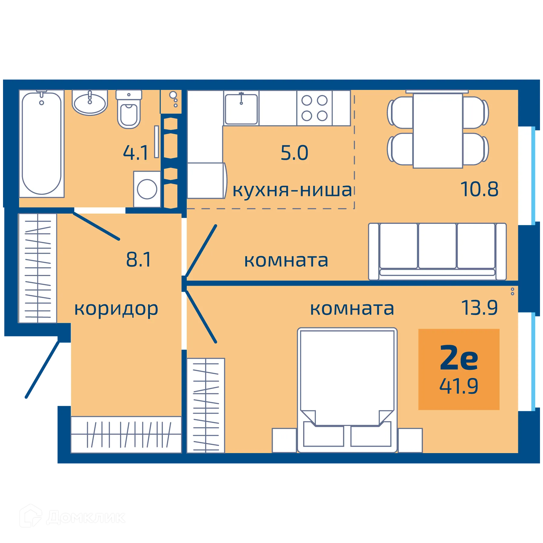 Фото квартиры в ЖК Патриот