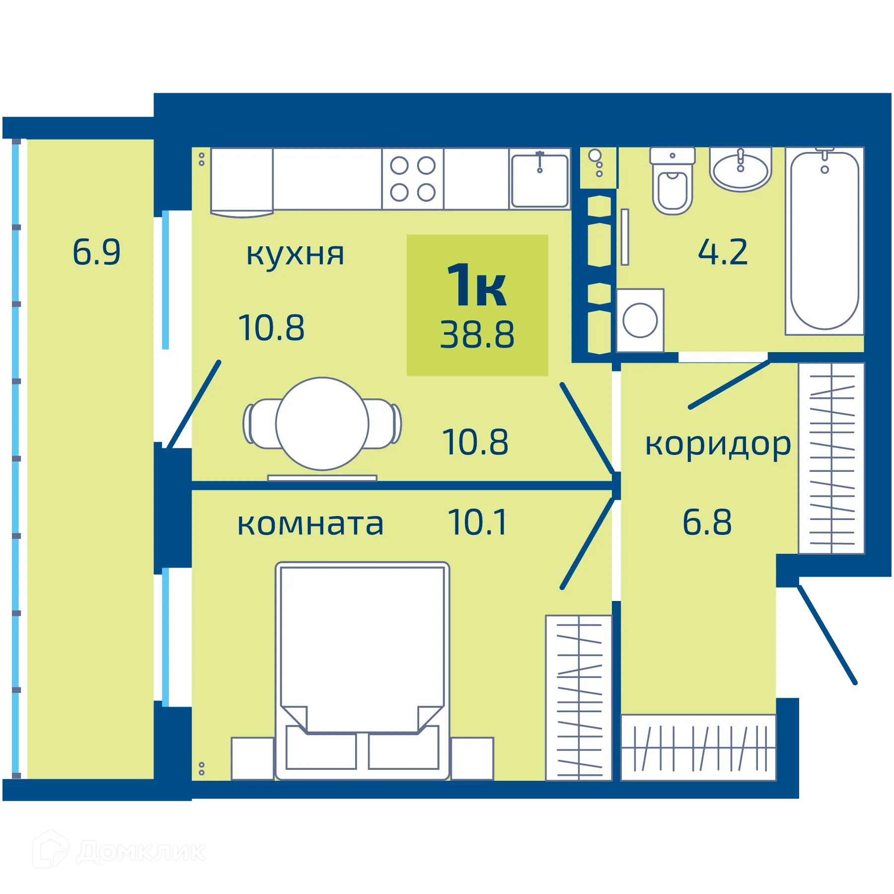 Фото квартиры в ЖК Патриот