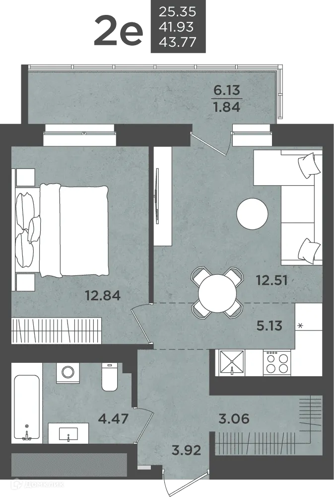 Фото квартиры в ЖК ВОСХОД