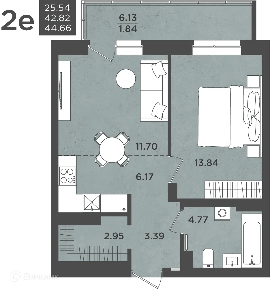 Фото квартиры в ЖК ВОСХОД