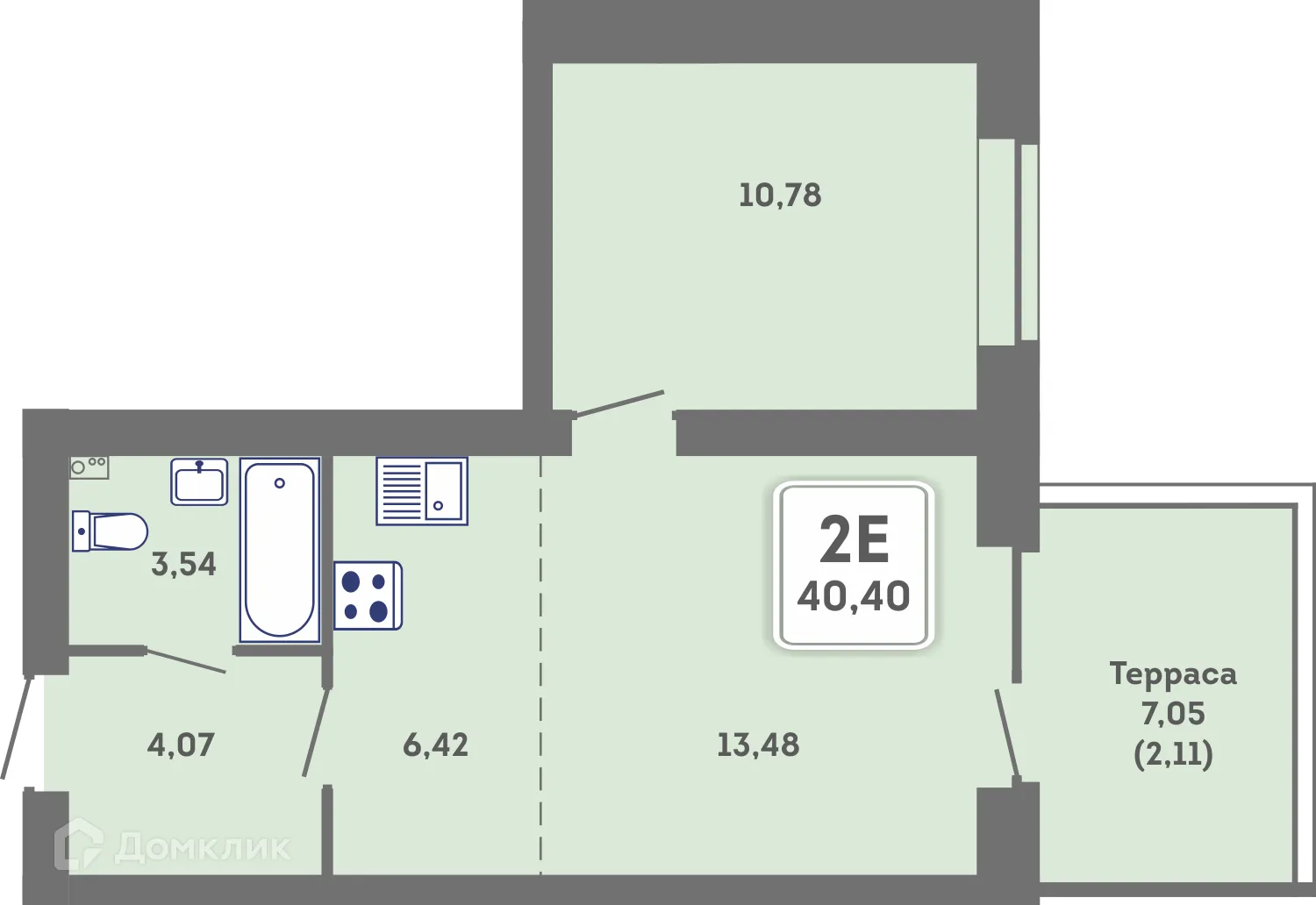 Фото квартиры в ЖК Романтик