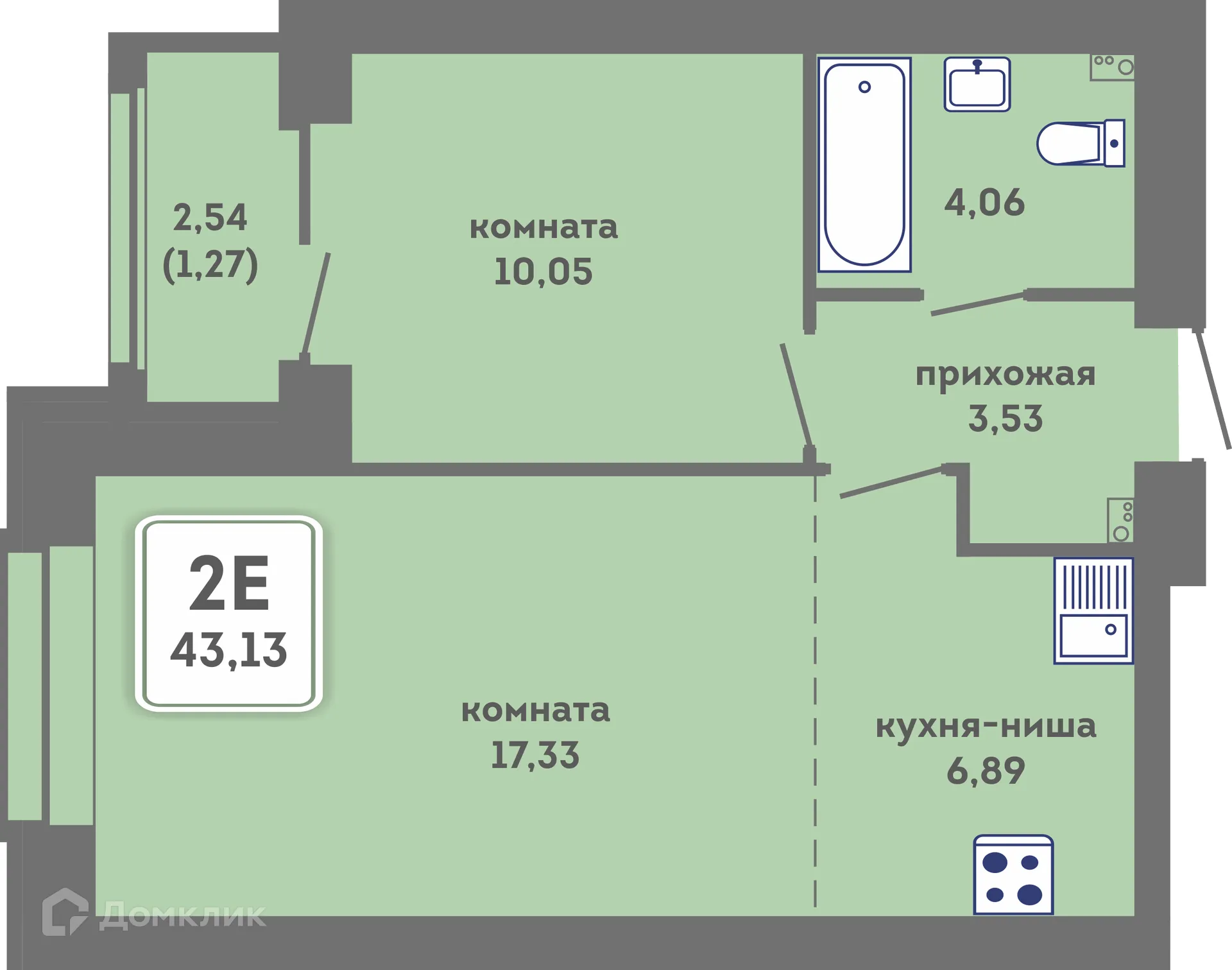 Фото квартиры в ЖК Романтик