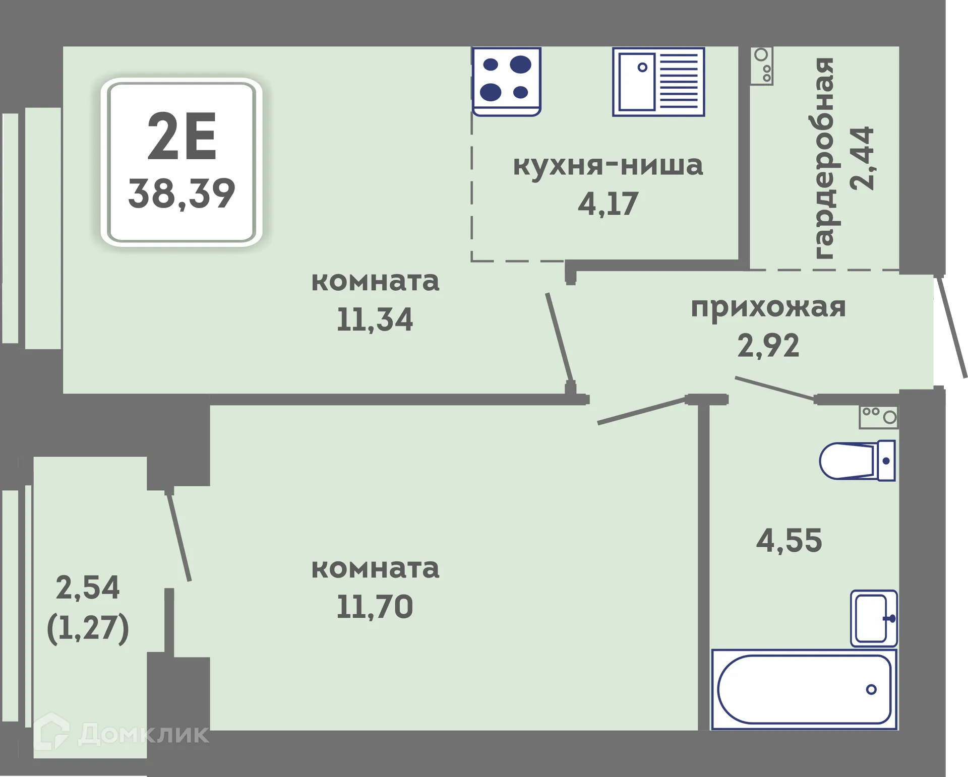 Фото квартиры в ЖК Романтик