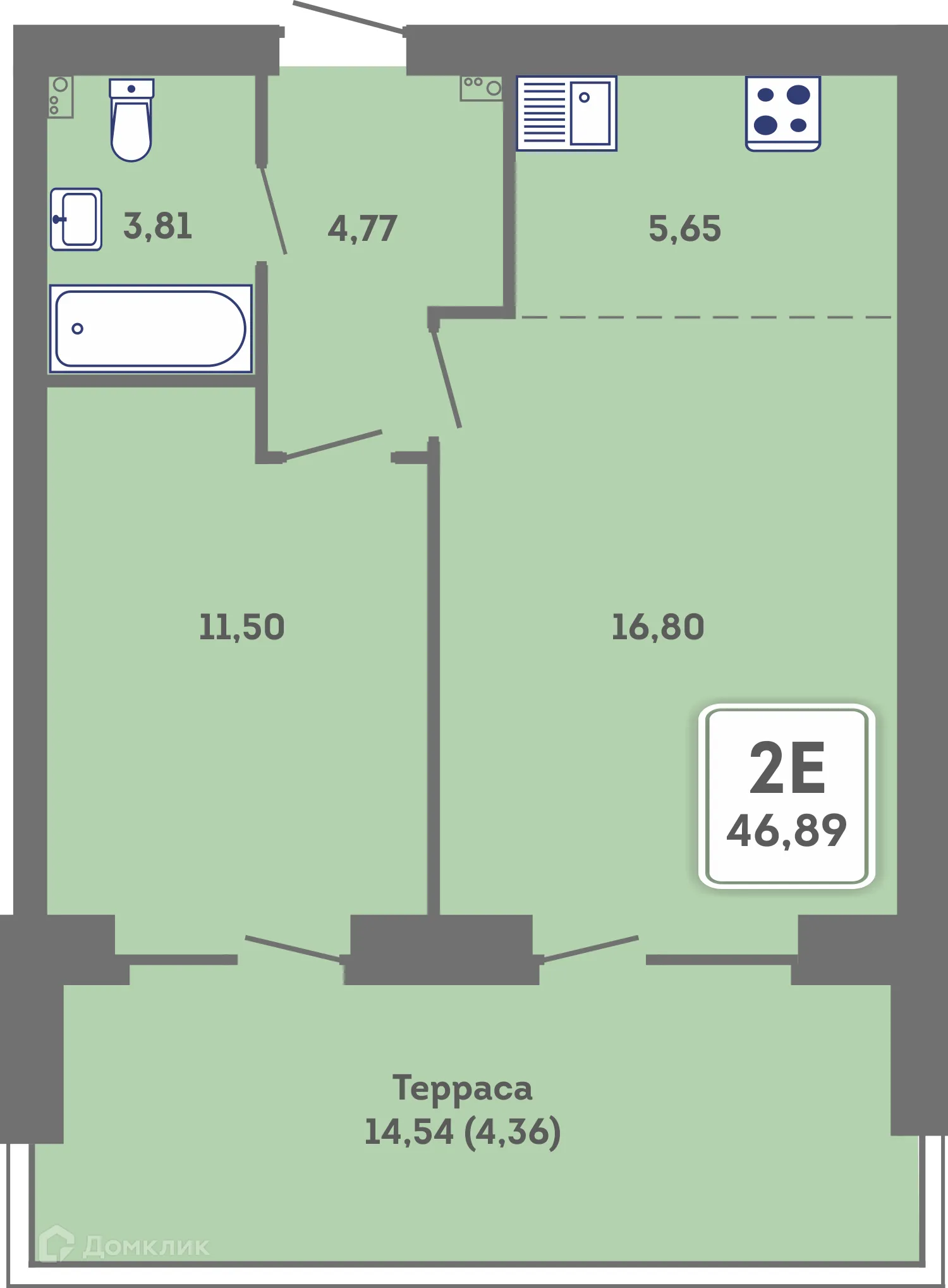 Фото квартиры в ЖК Романтик