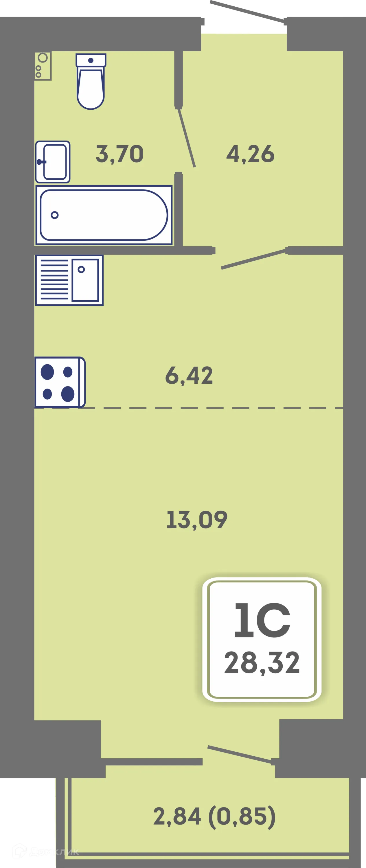 Фото квартиры в ЖК Романтик