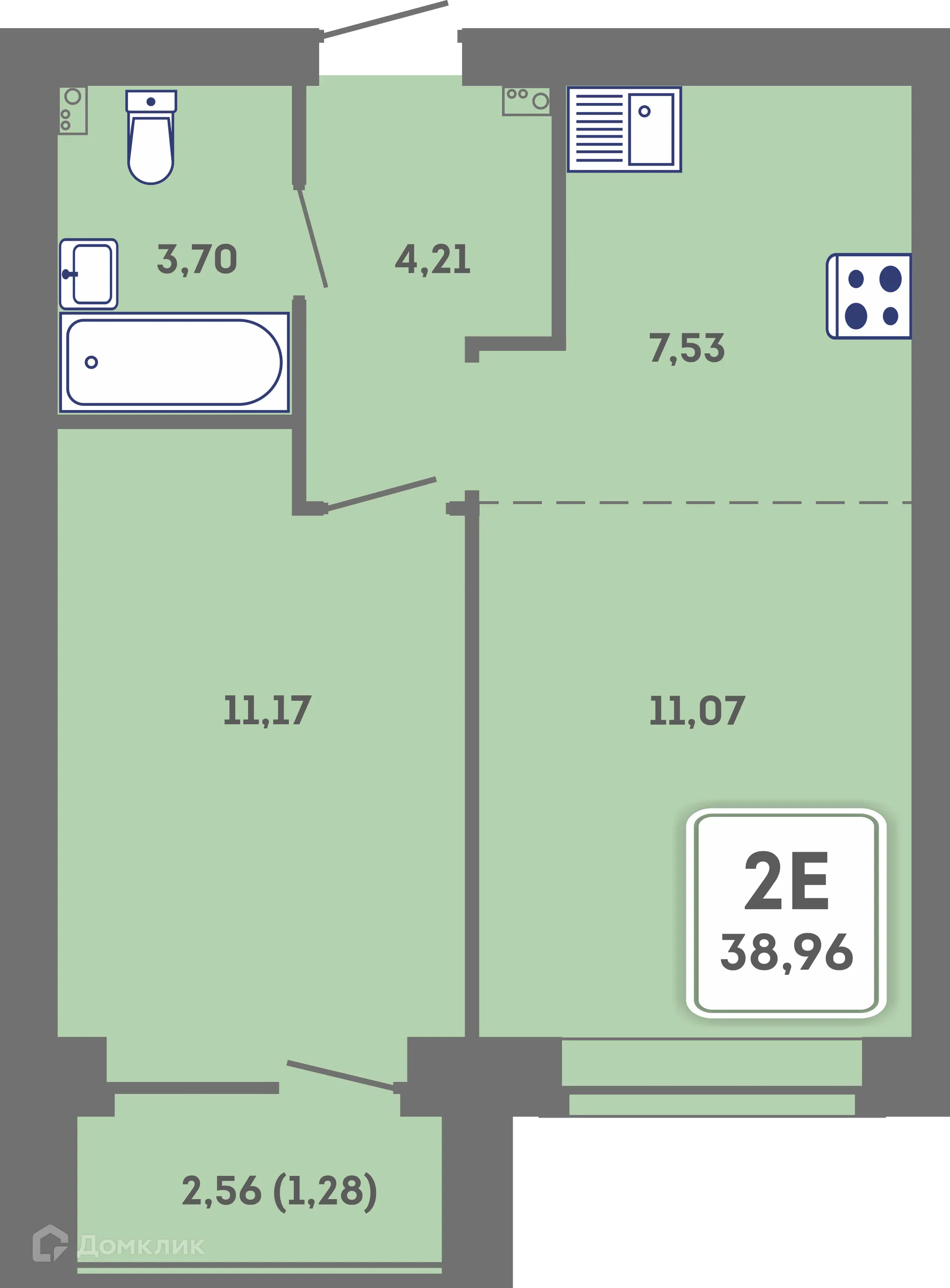 Фото квартиры в ЖК Романтик