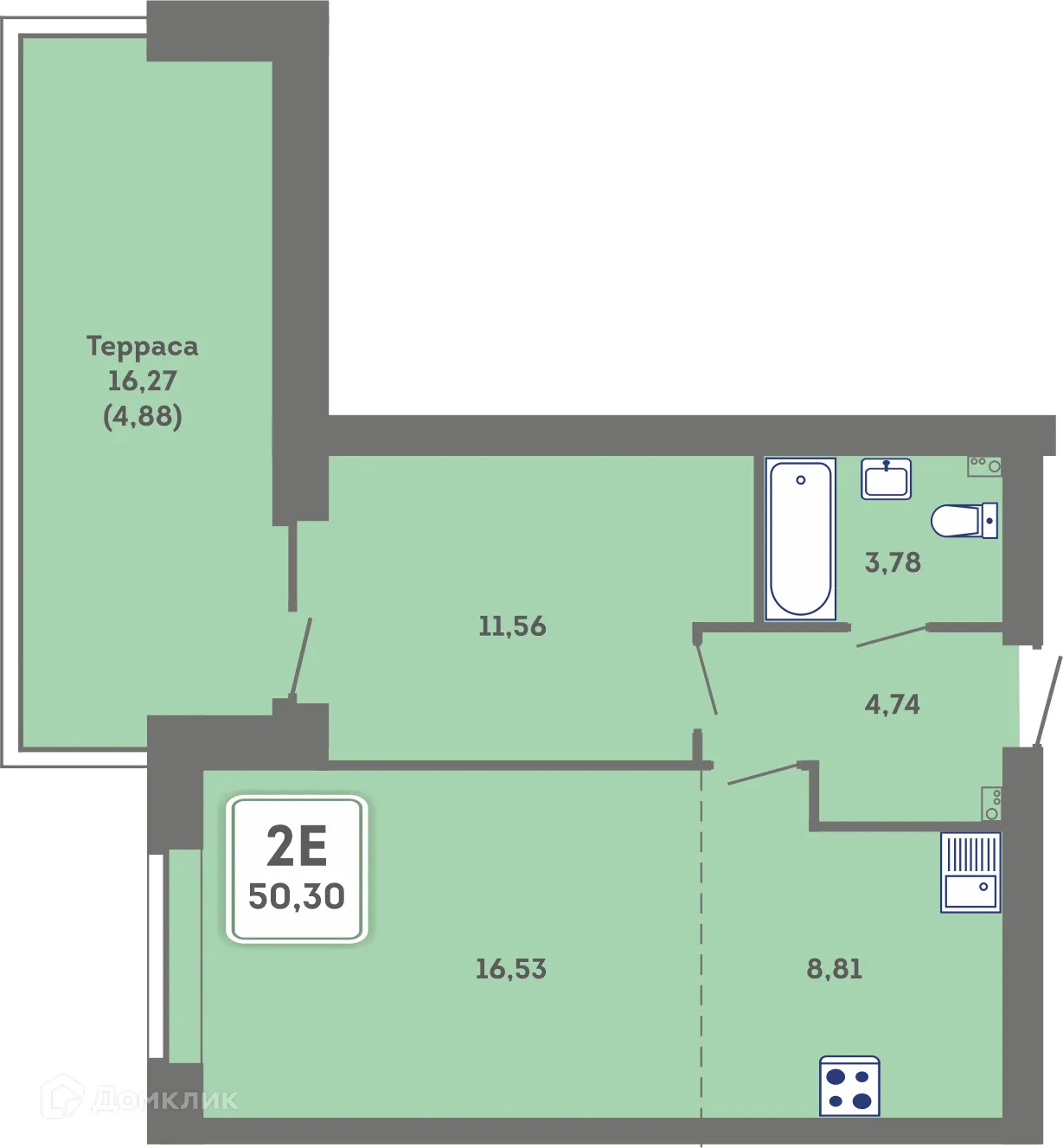 Фото квартиры в ЖК Романтик