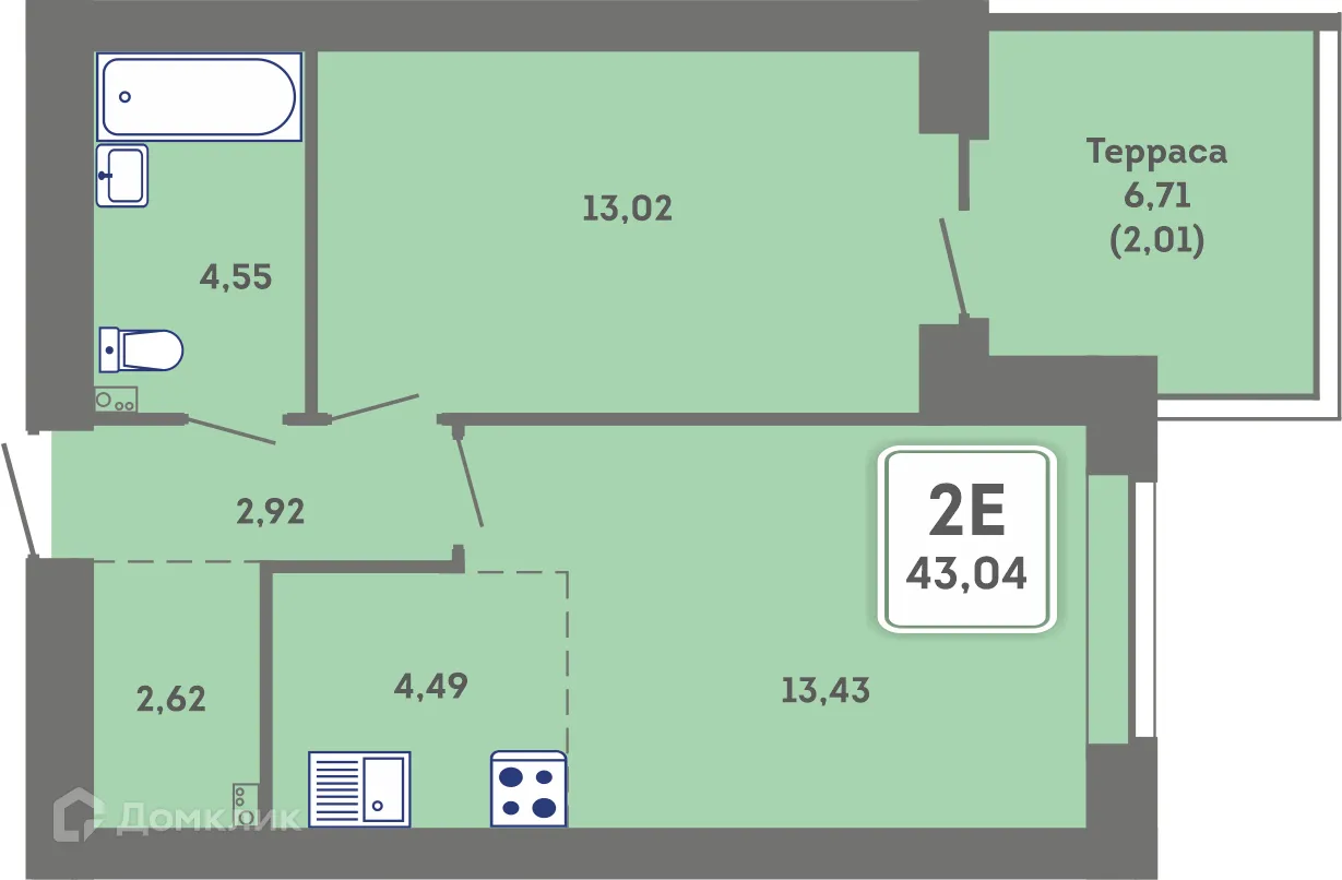 Фото квартиры в ЖК Романтик