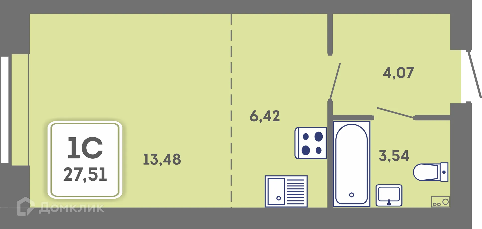 Фото квартиры в ЖК Романтик