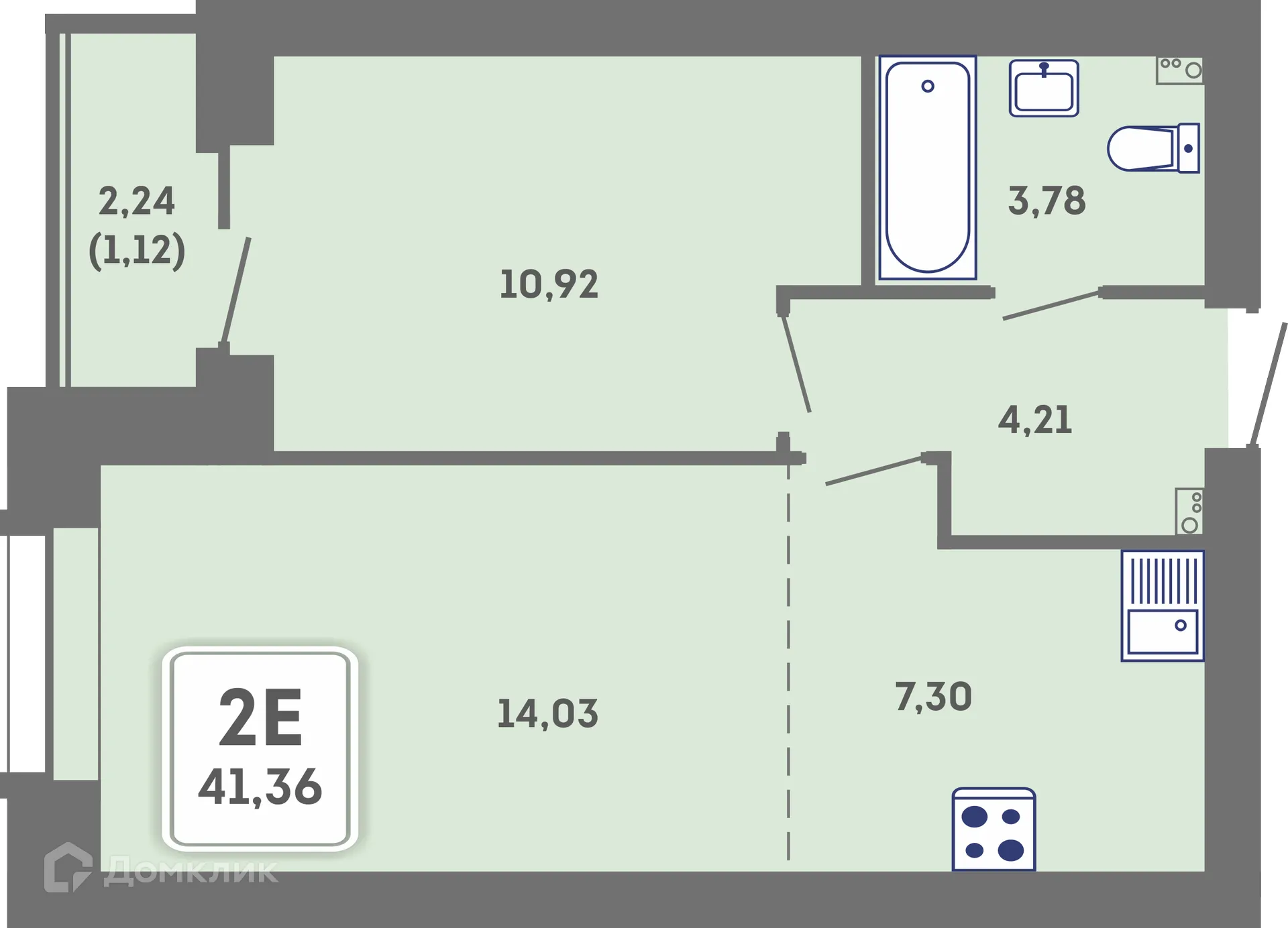 Фото квартиры в ЖК Романтик