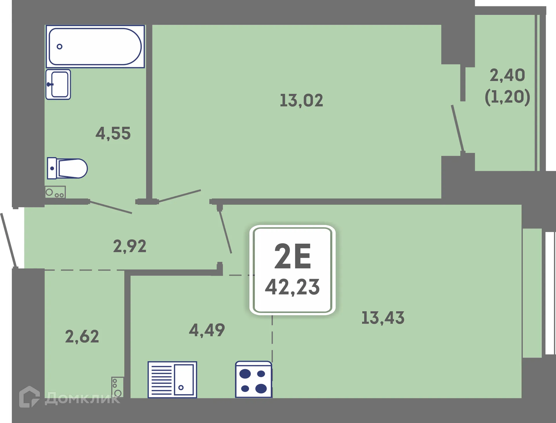 Фото квартиры в ЖК Романтик