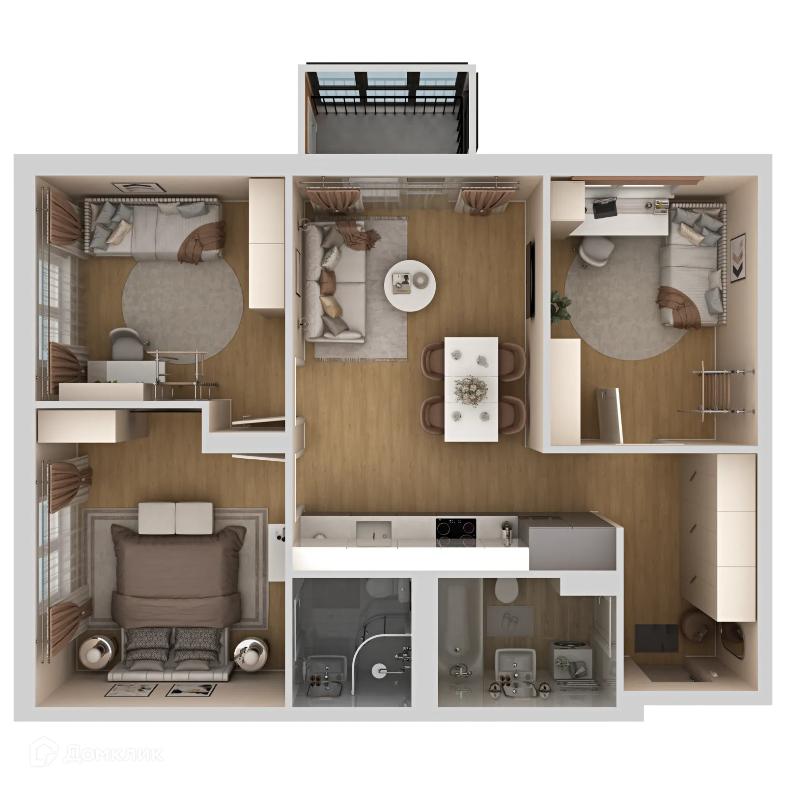 Фото квартиры в ЖК NEO (НЕО)