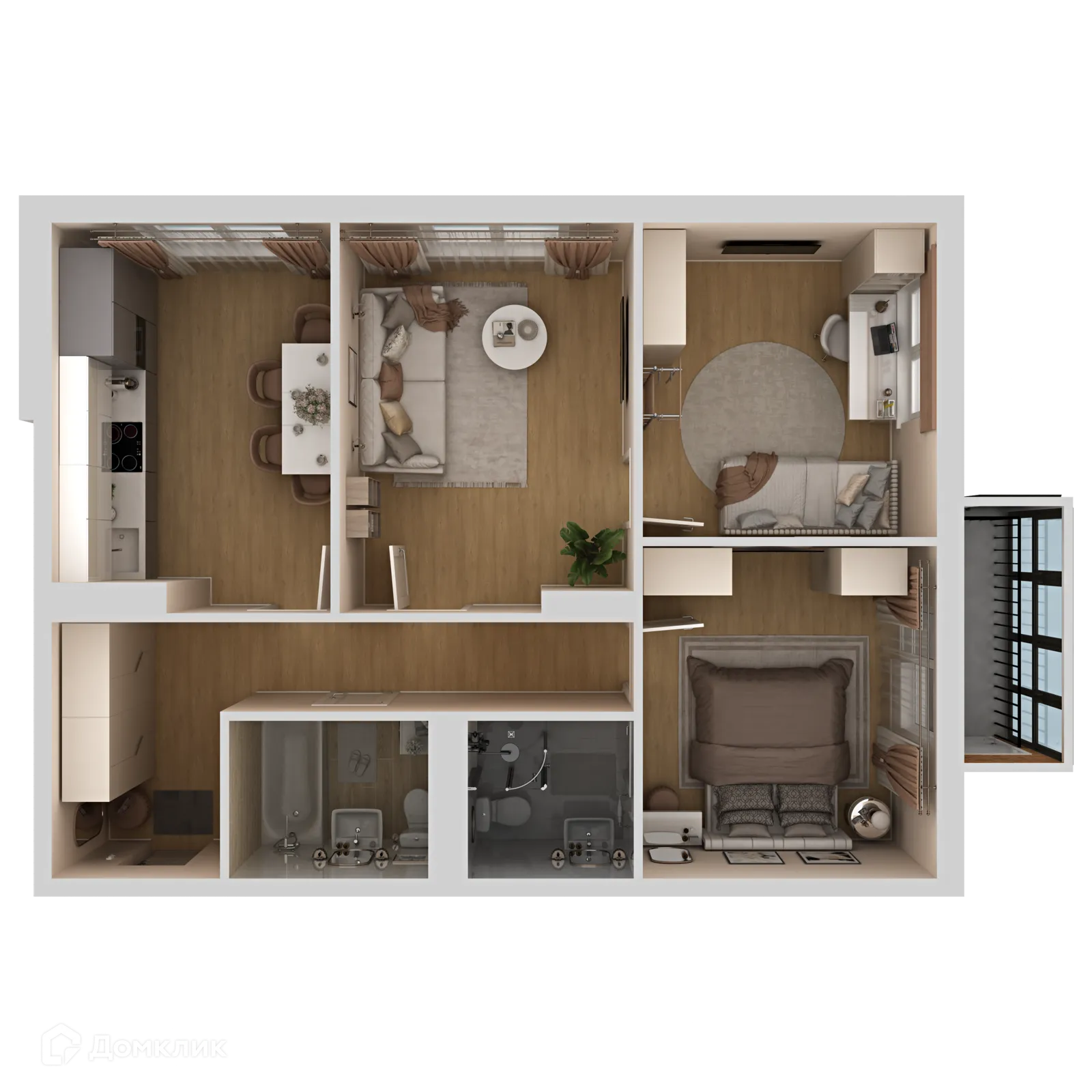 Фото квартиры в ЖК NEO (НЕО)