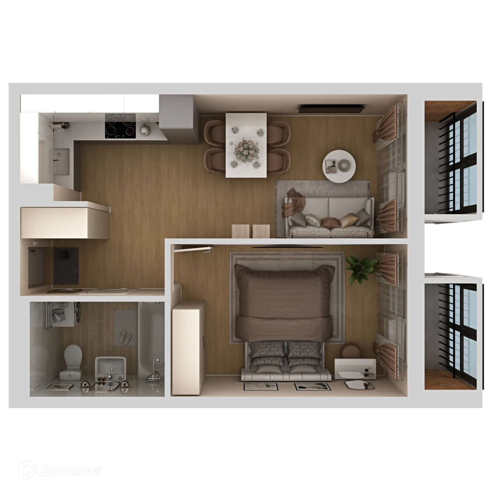 Фото квартиры в ЖК NEO (НЕО)