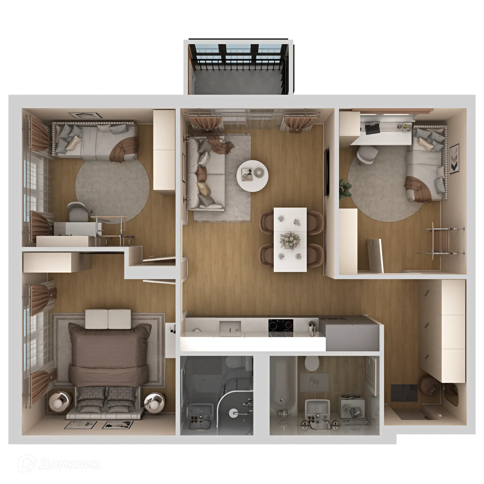 Фото квартиры в ЖК NEO (НЕО)