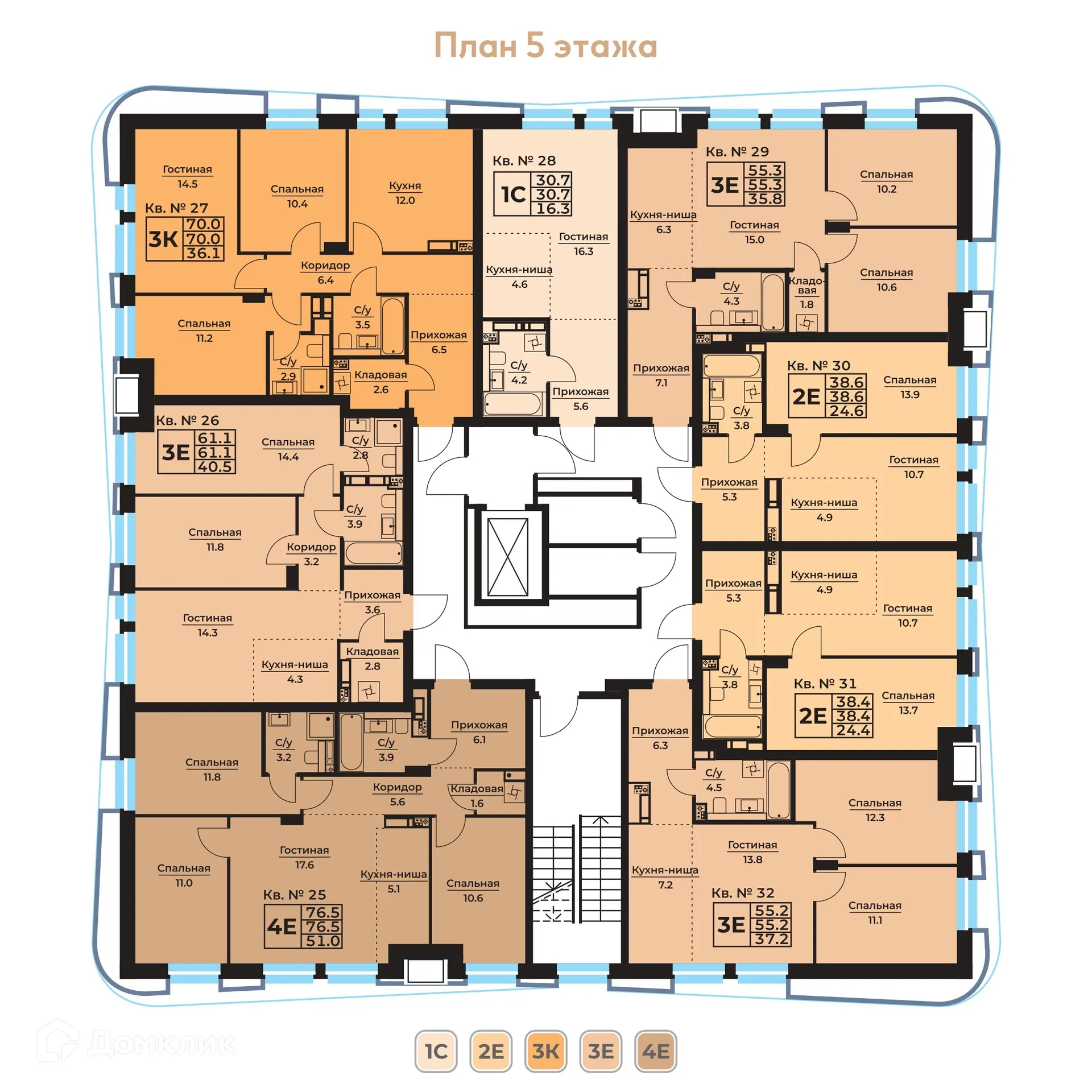 Фото квартиры в ЖК SLIDE (СЛАЙД)