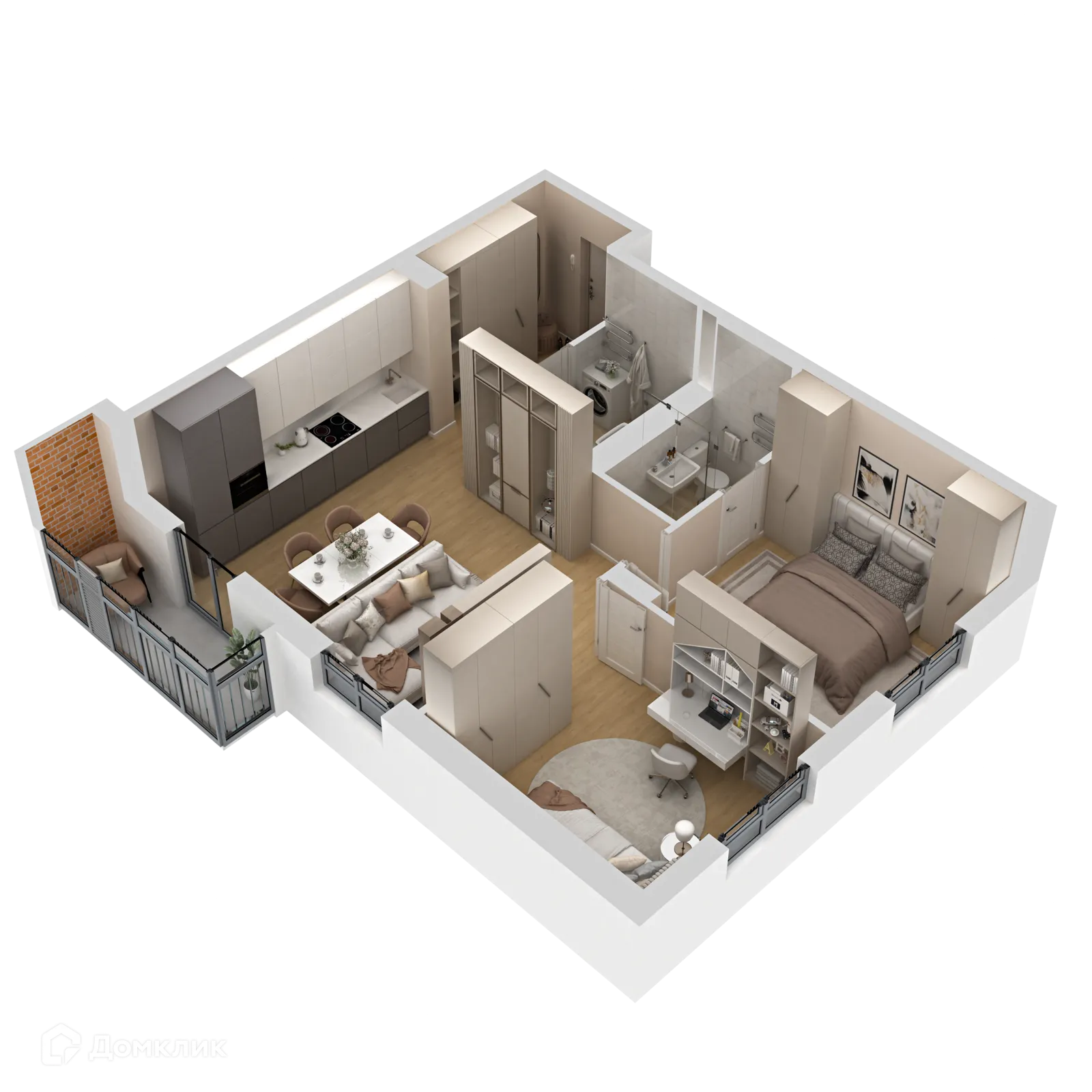 Фото квартиры в ЖК ЭЛЕРОН,ELERON