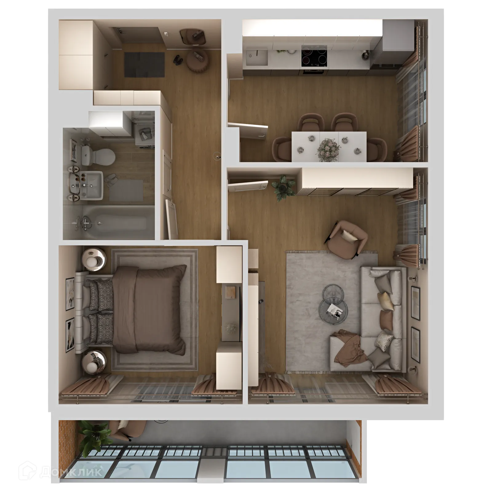 Фото квартиры в ЖК ЭЛЕРОН,ELERON