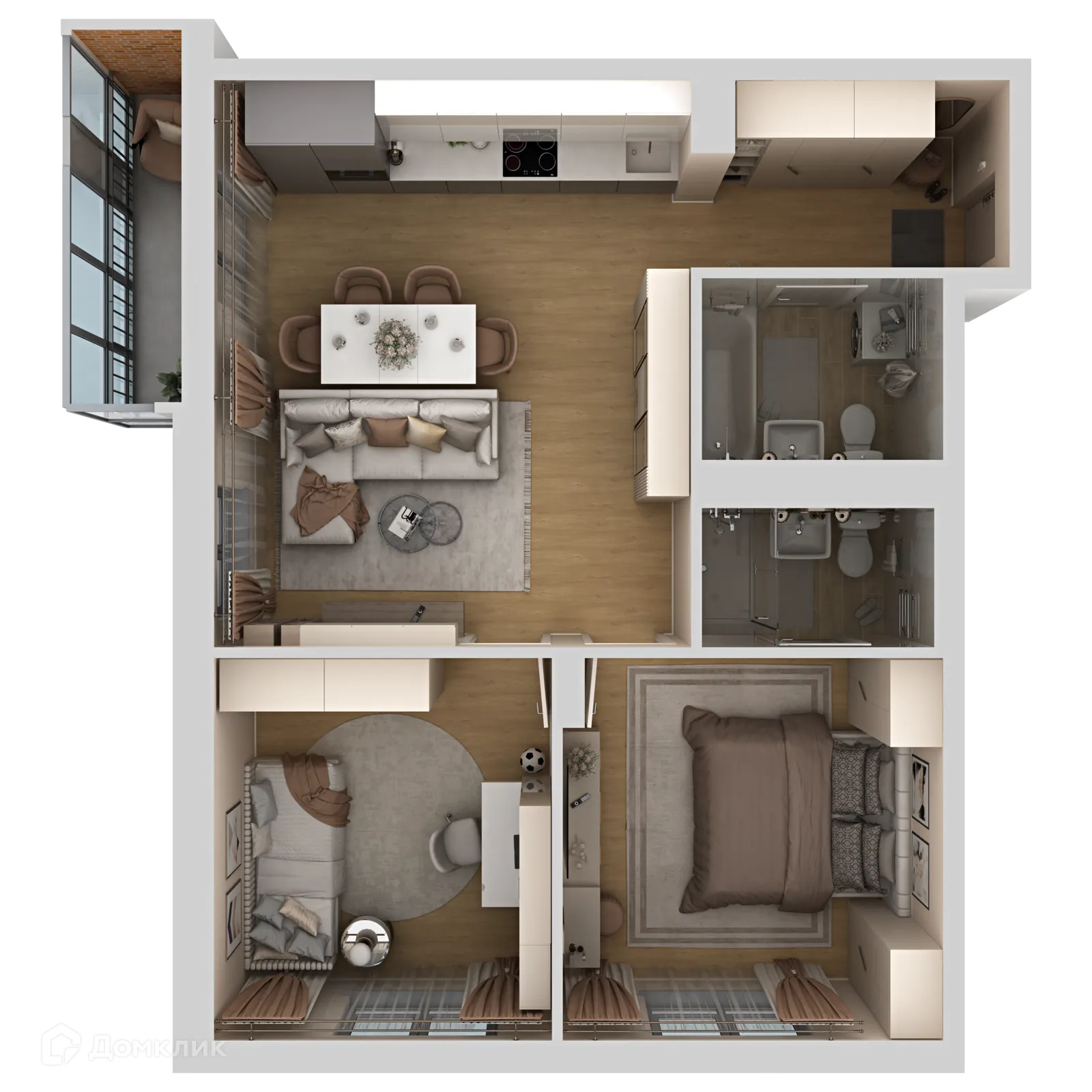 Фото квартиры в ЖК ЭЛЕРОН,ELERON