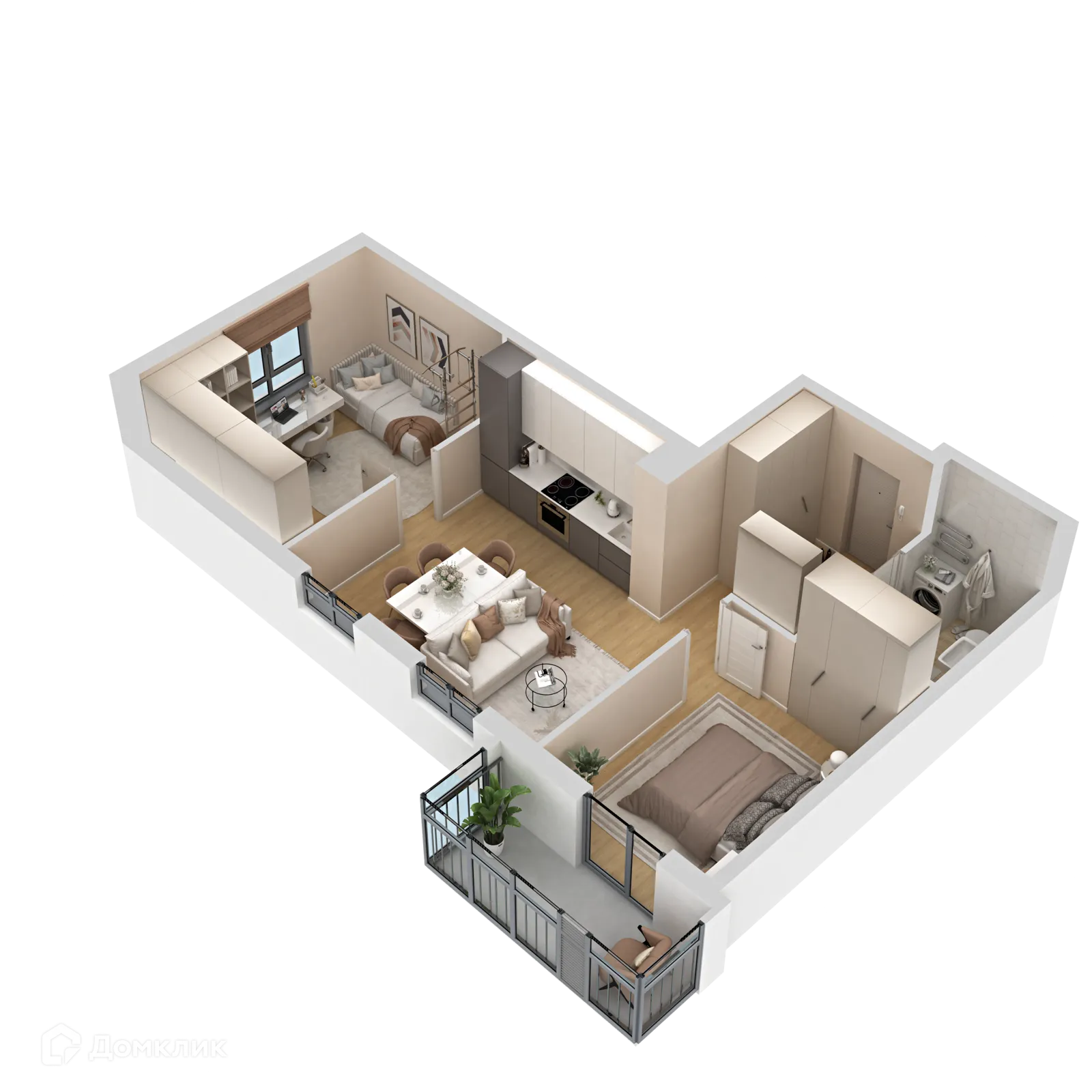 Фото квартиры в ЖК ЭЛЕРОН,ELERON