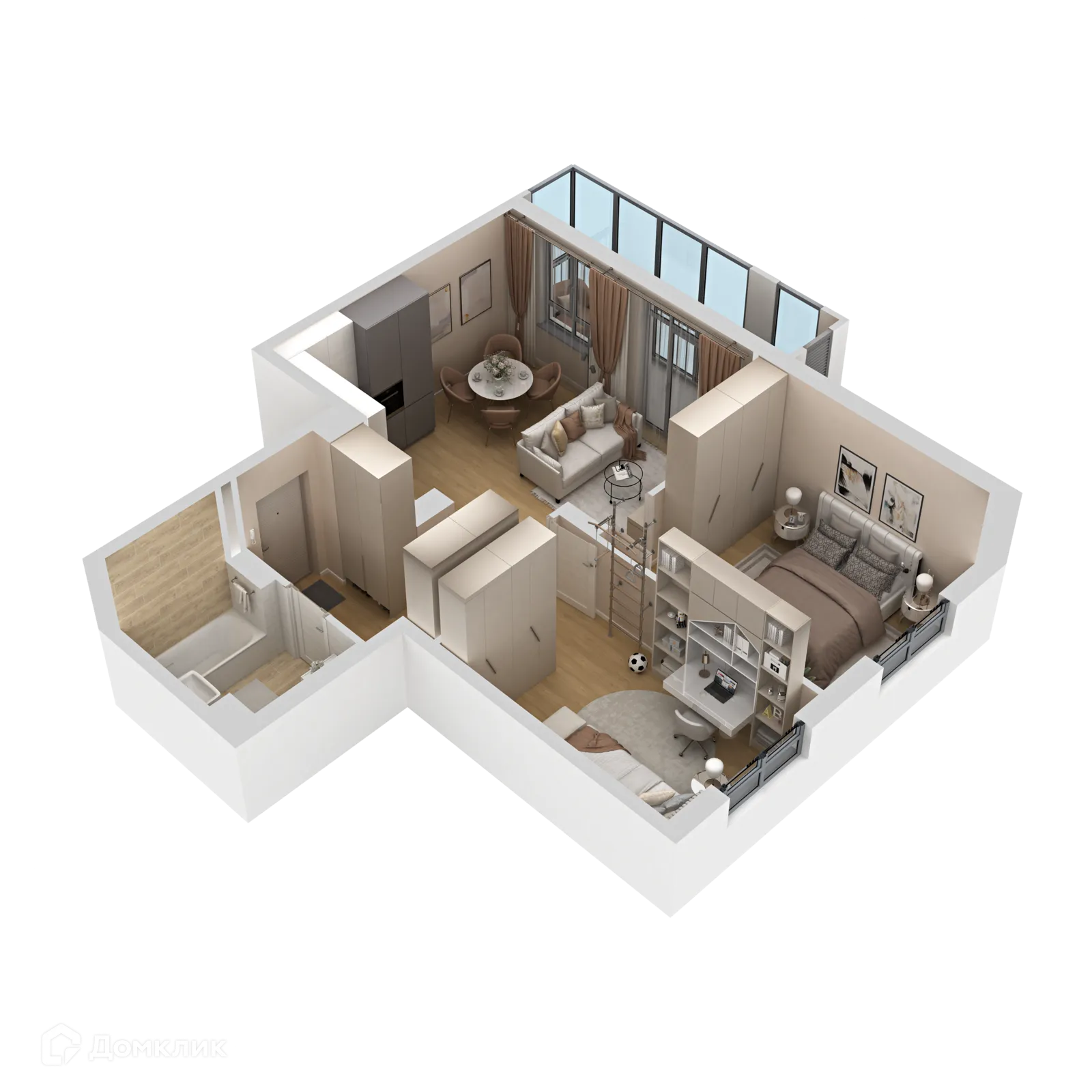 Фото квартиры в ЖК ЭЛЕРОН,ELERON