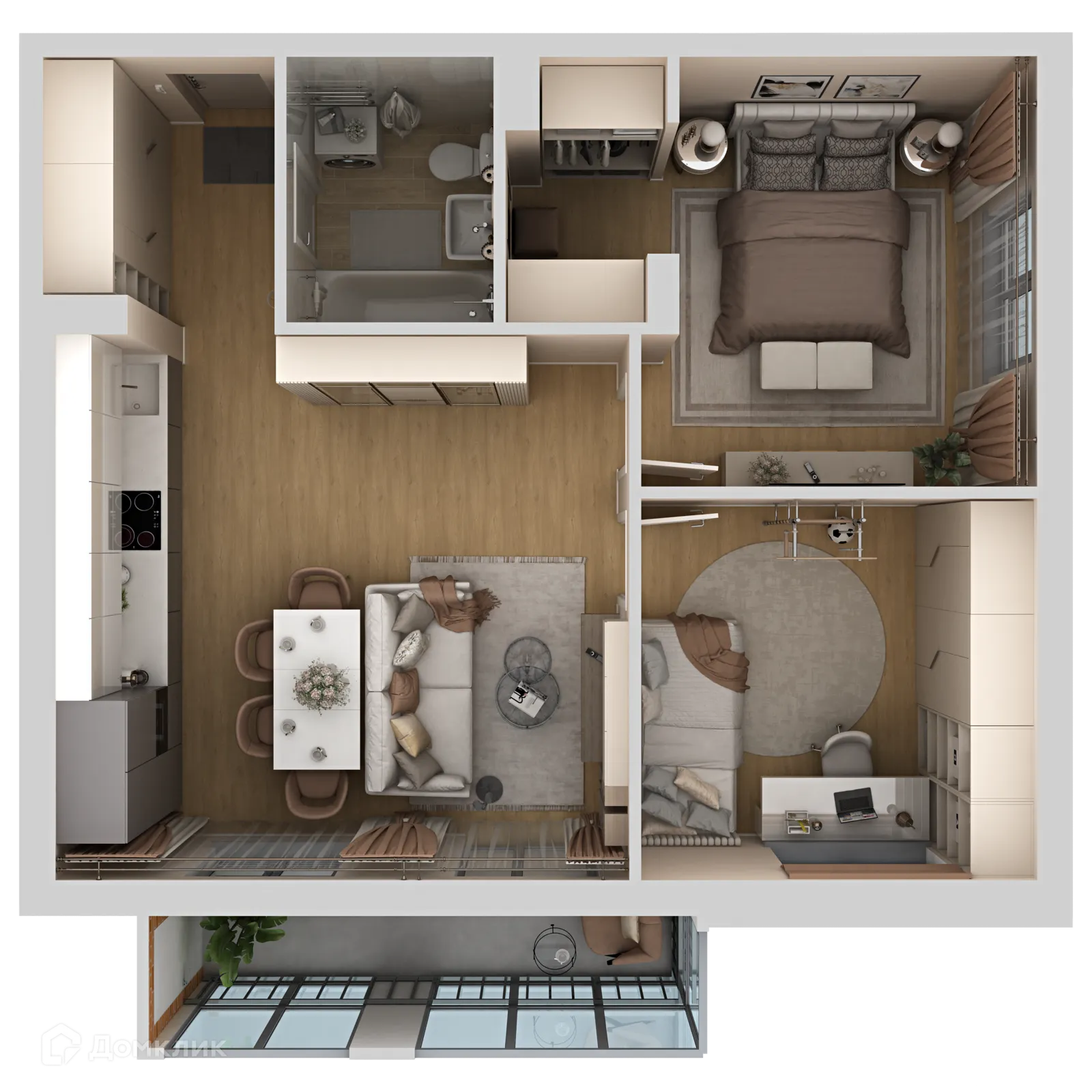 Фото квартиры в ЖК ЭЛЕРОН,ELERON