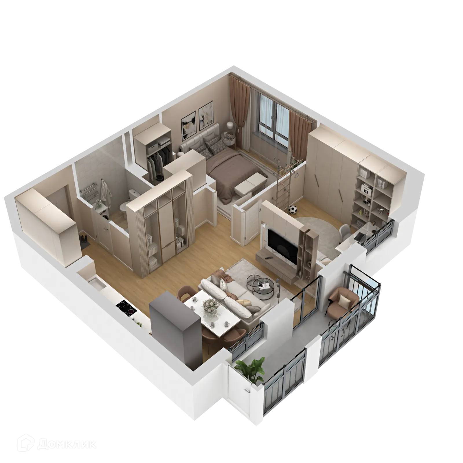 Фото квартиры в ЖК ЭЛЕРОН,ELERON