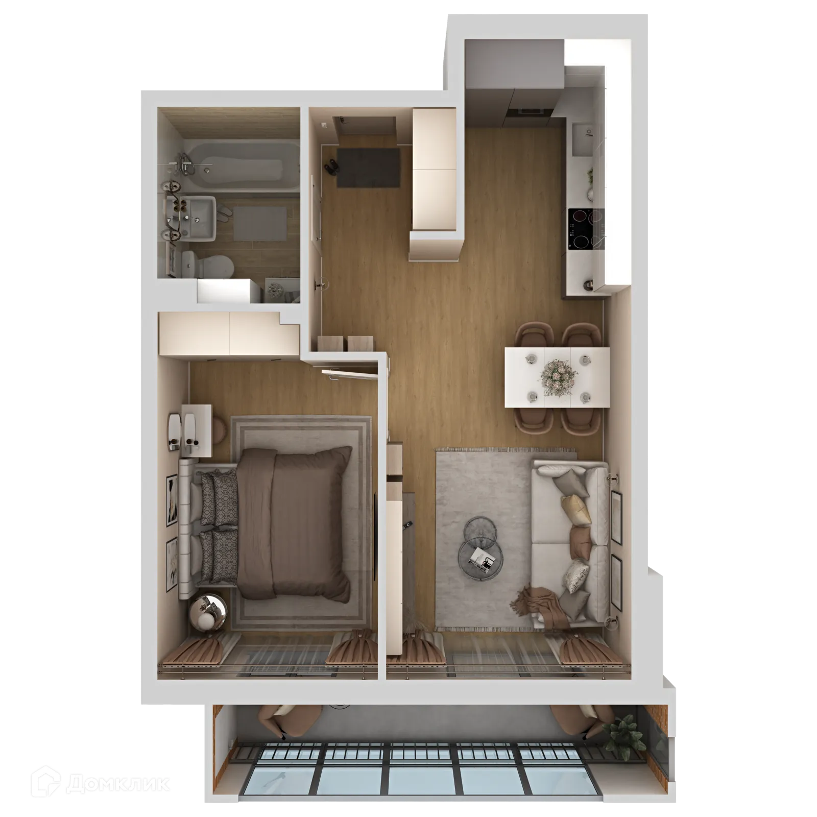 Фото квартиры в ЖК ЭЛЕРОН,ELERON