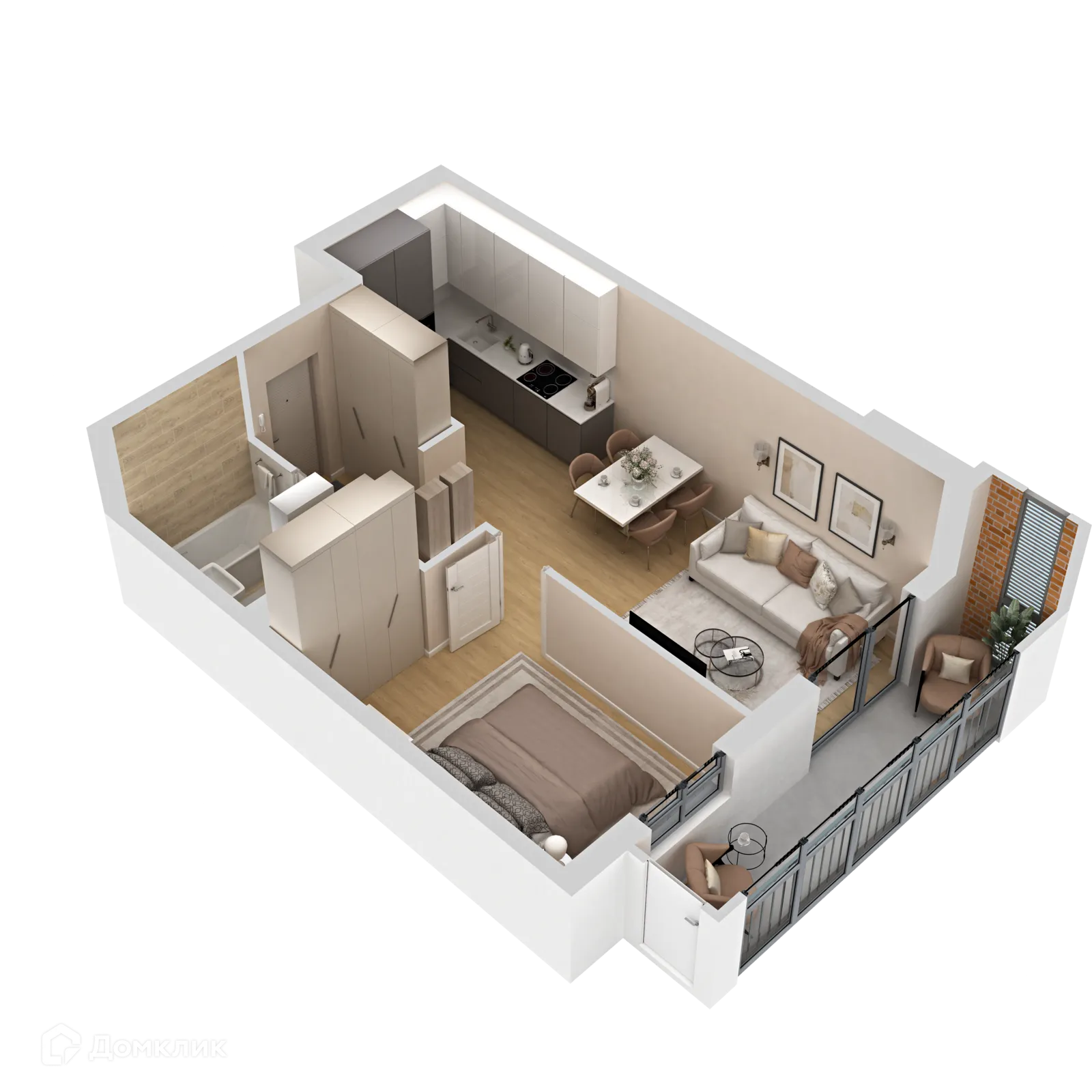 Фото квартиры в ЖК ЭЛЕРОН,ELERON