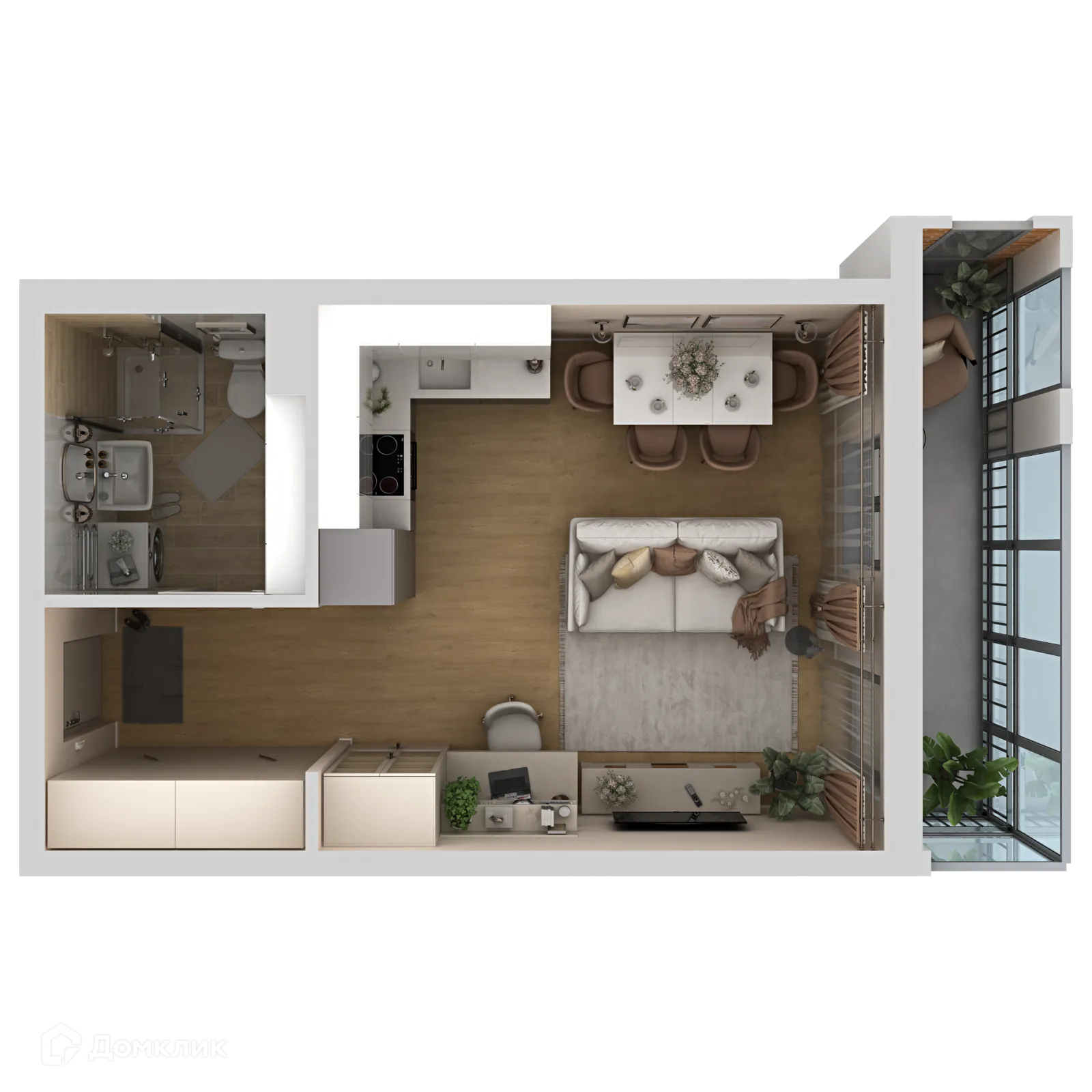 Фото квартиры в ЖК ЭЛЕРОН,ELERON