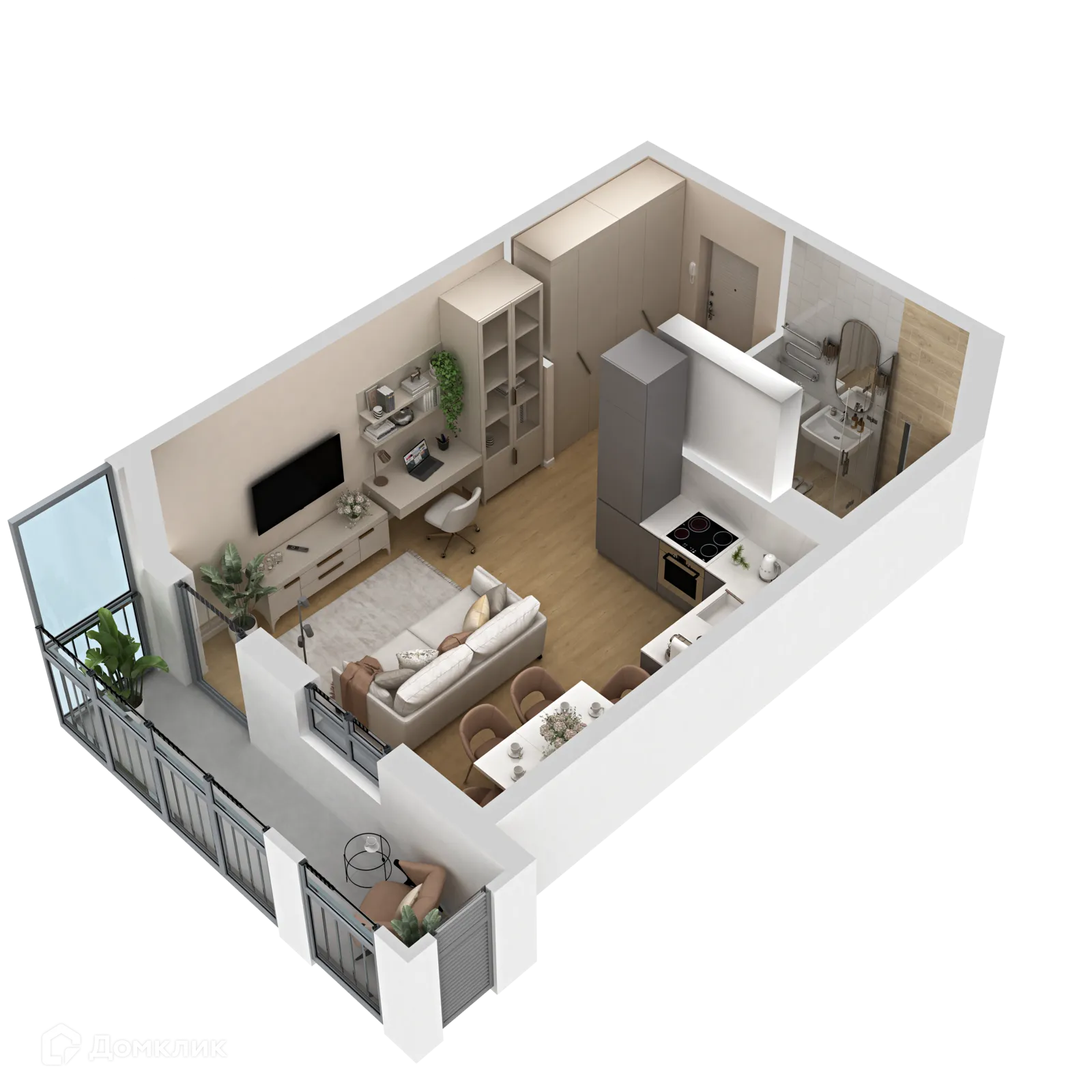 Фото квартиры в ЖК ЭЛЕРОН,ELERON