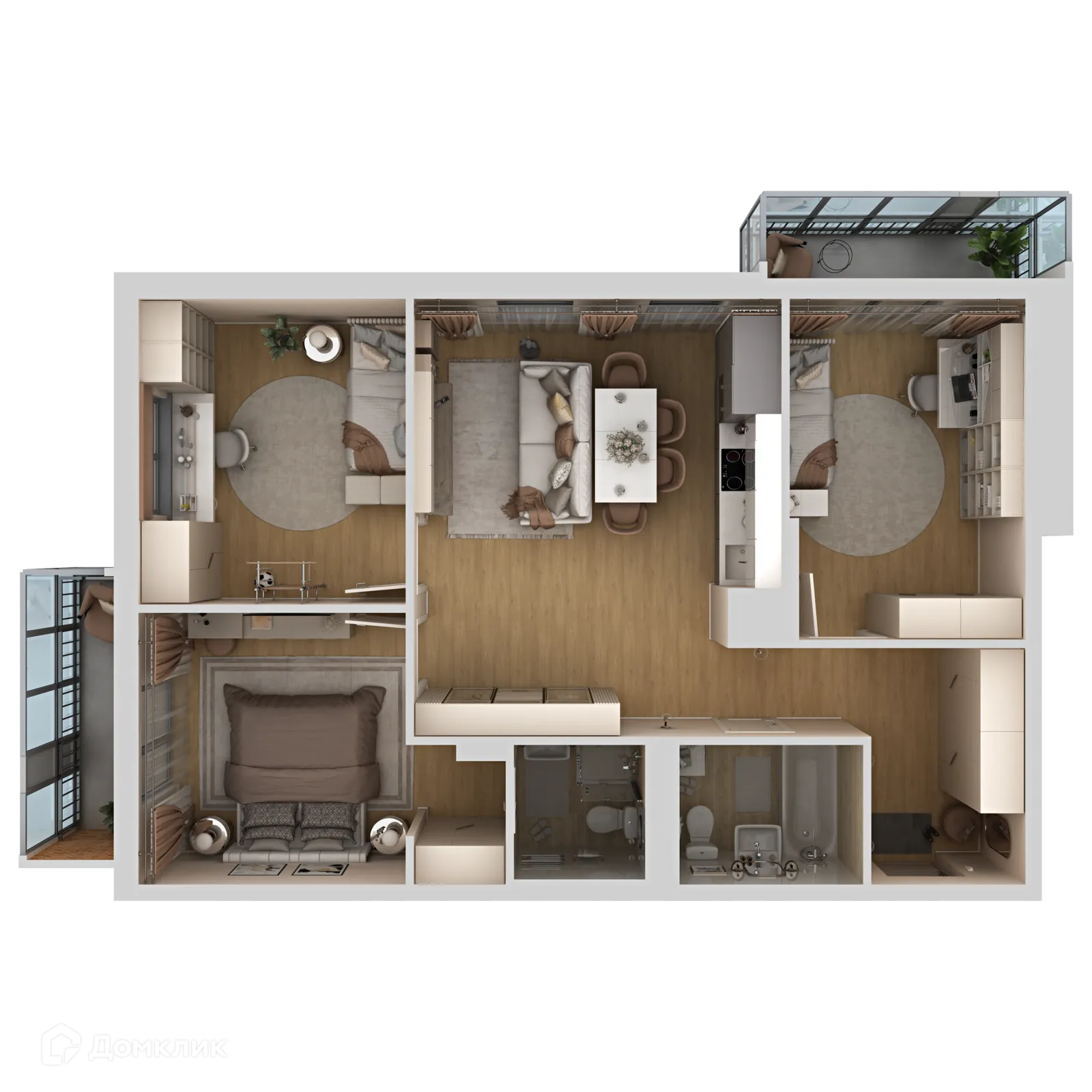 Фото квартиры в ЖК ЭЛЕРОН,ELERON