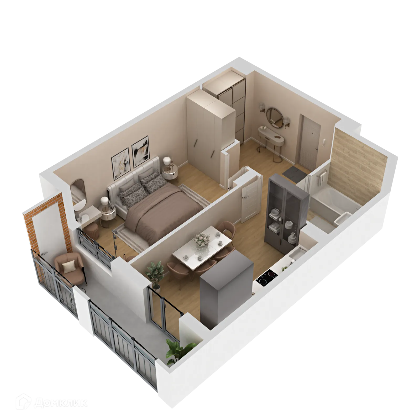 Фото квартиры в ЖК ЭЛЕРОН,ELERON